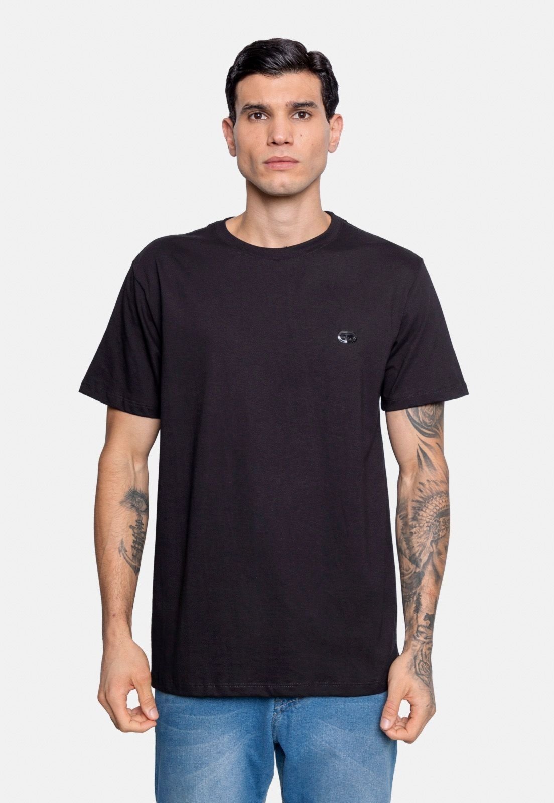 Camiseta Ecko Estampada Preta