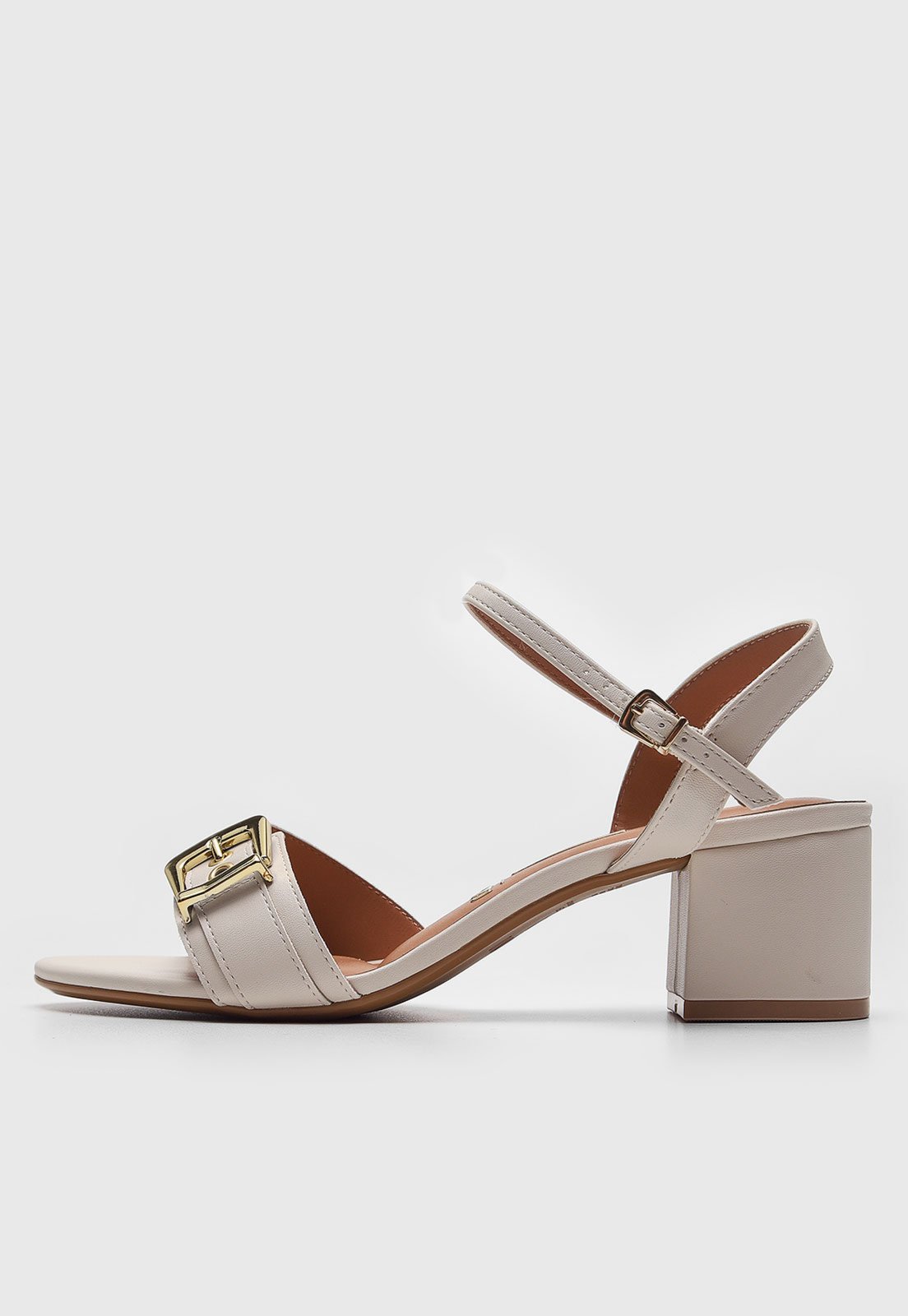 Sandália Vizzano Fivela Off-White