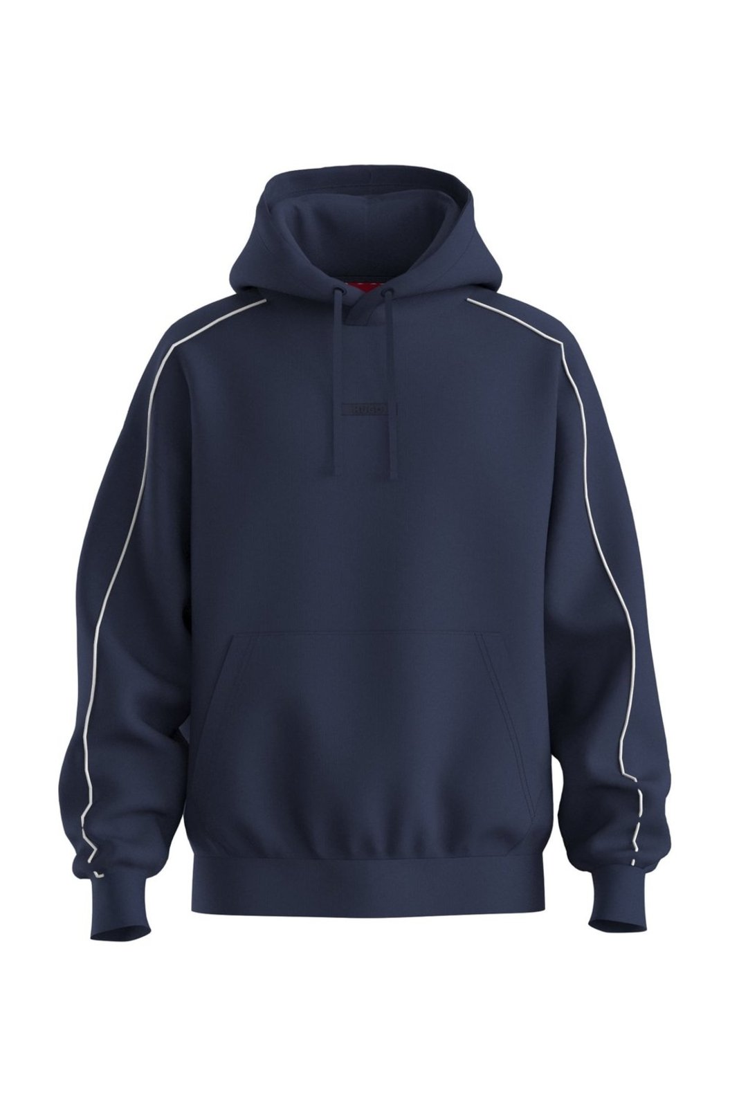 Moletom Com Capuz Relaxed Fit Em Algodão Stretch