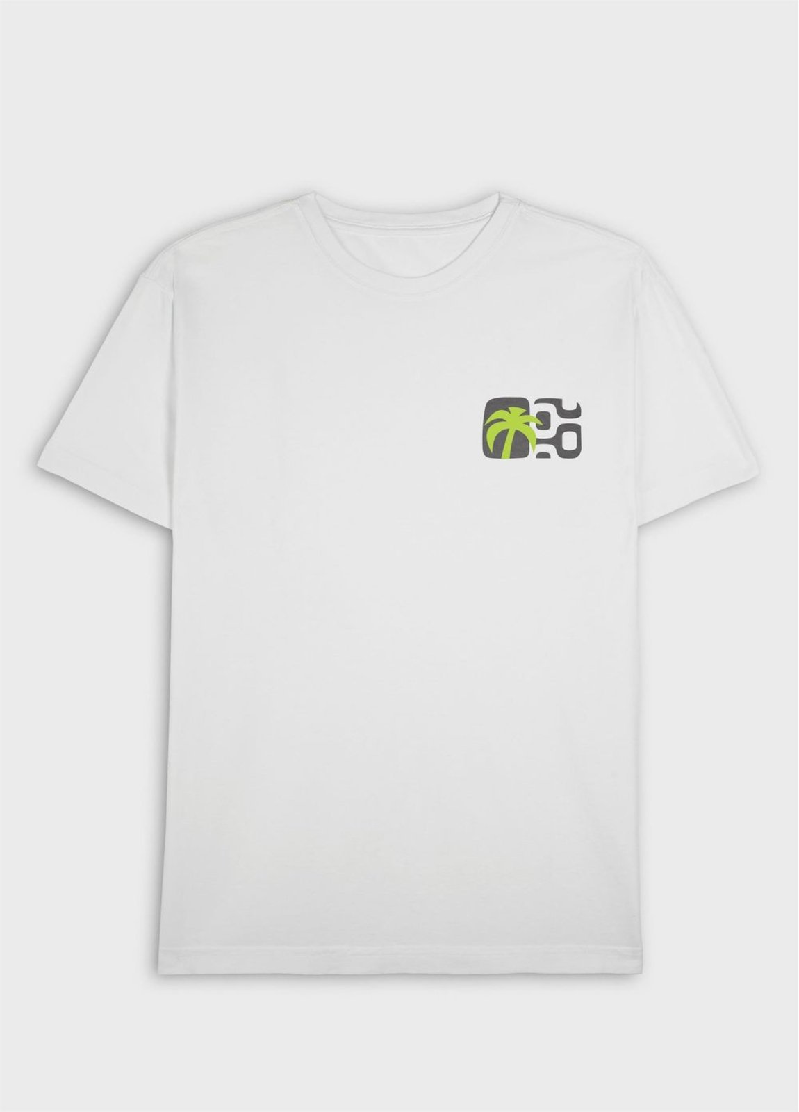 Vista 2 T-shirt stone seaside view mc Osklen branco Osklen branco