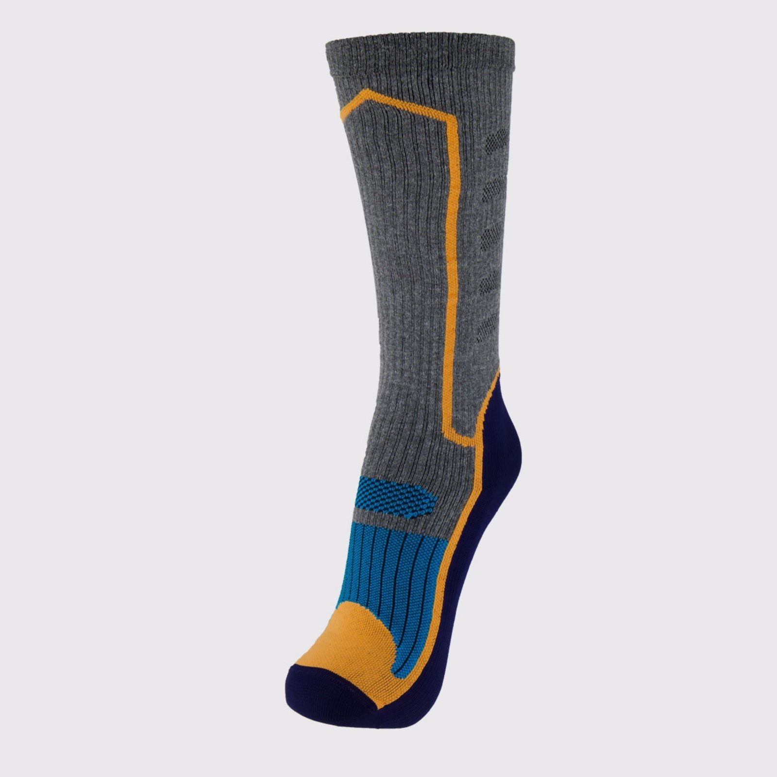 Meia Lupo Sport Napoli Running Cano Longo Cinza