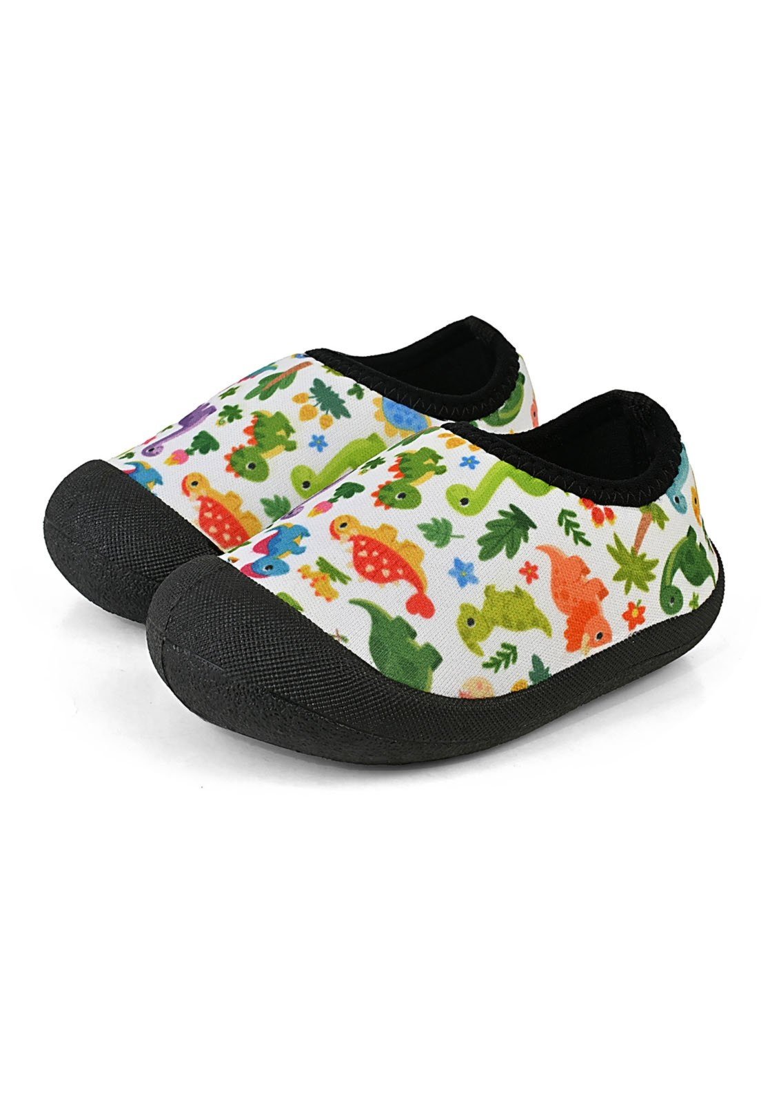 Vista 2 Infantil - Sapameia Antiderrapante Menino Verde Dinossauro Casual Mzkid branco/verde verde Mzkid branco/verde verde