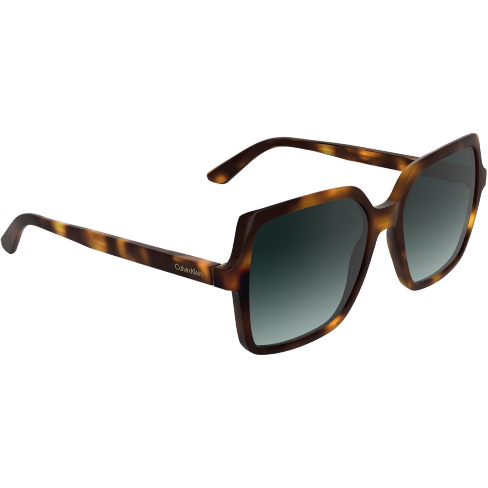 Vista 3 Óculos de Sol Calvin Klein CK25537S 235 Feminino marrom marrom