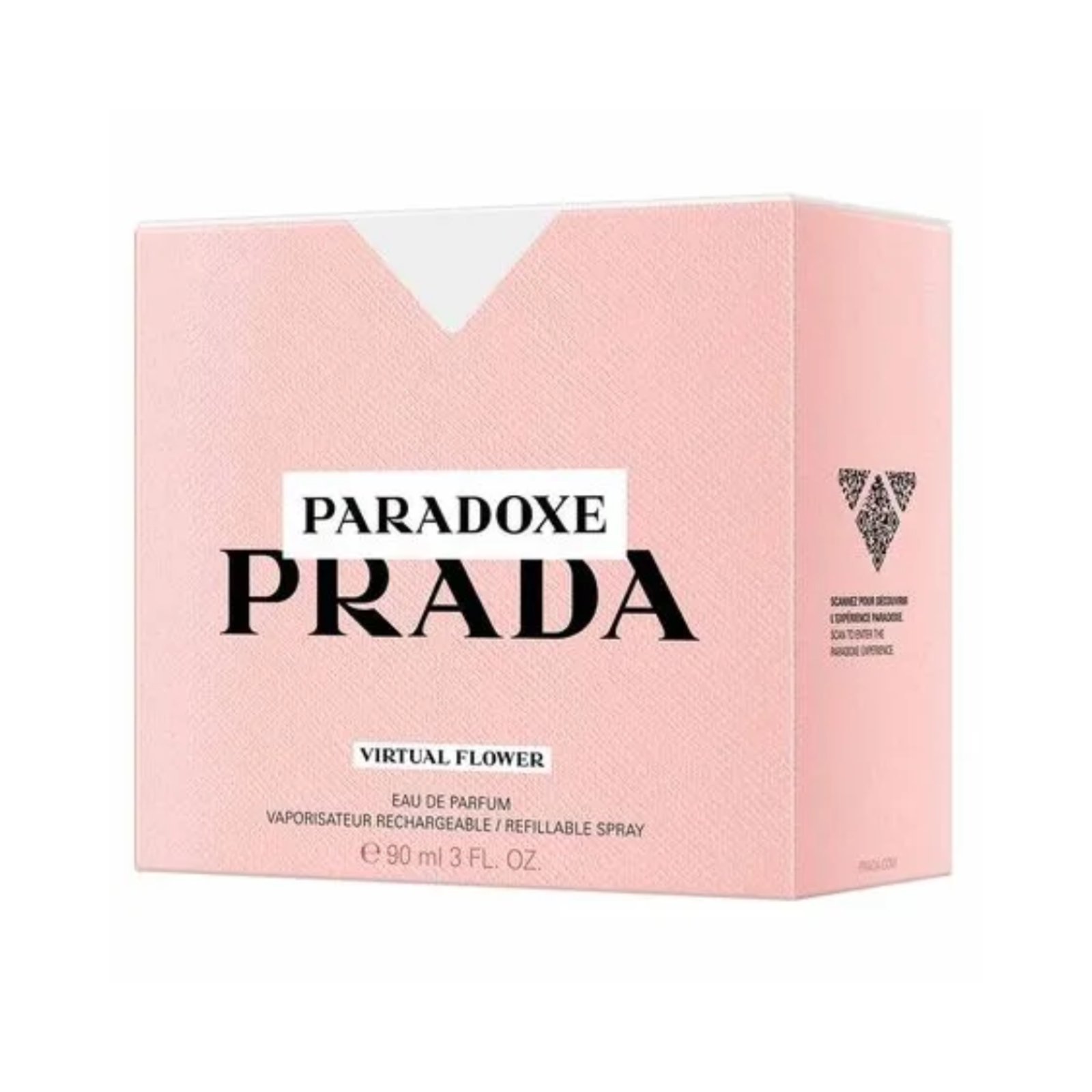 Vista 3 Perfume Prada Paradoxe Virtual Flower Eau de Parfum Feminino rosa/roxo Prada rosa/roxo