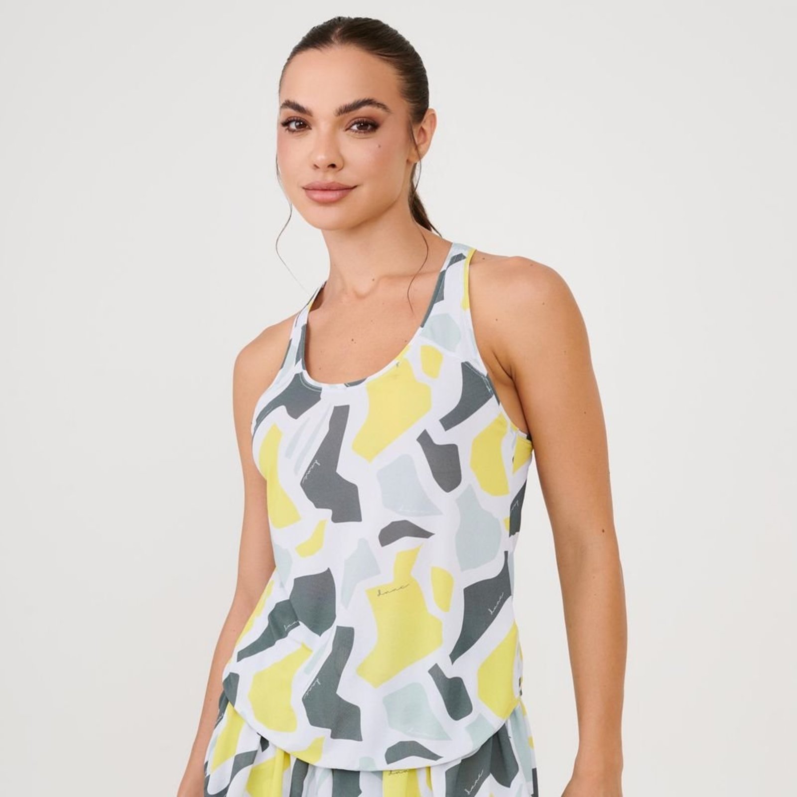 Regata Básica Estampa Awake Poliamida Soft Donna Carioca