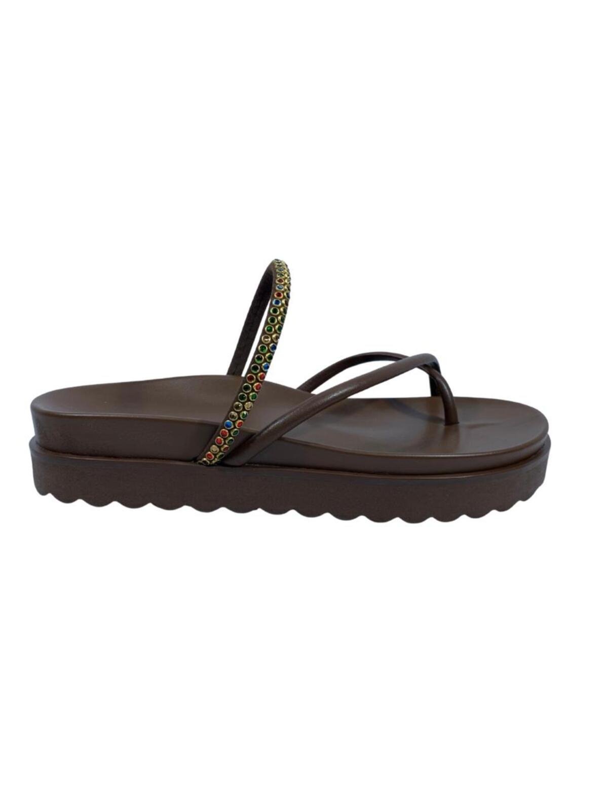 Papete Schutz Com Detalhes Marrom
