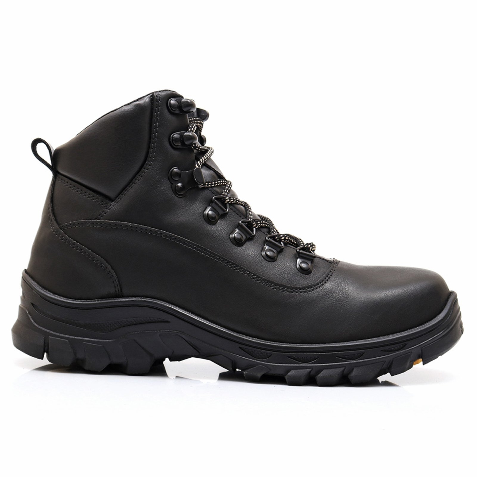 Vista 3 Bota Masculina Épico Adventure Coturno Cano Curto Sola Resistente Confortável ÉPICO CALÇADOS preto ÉPICO CALÇADOS preto