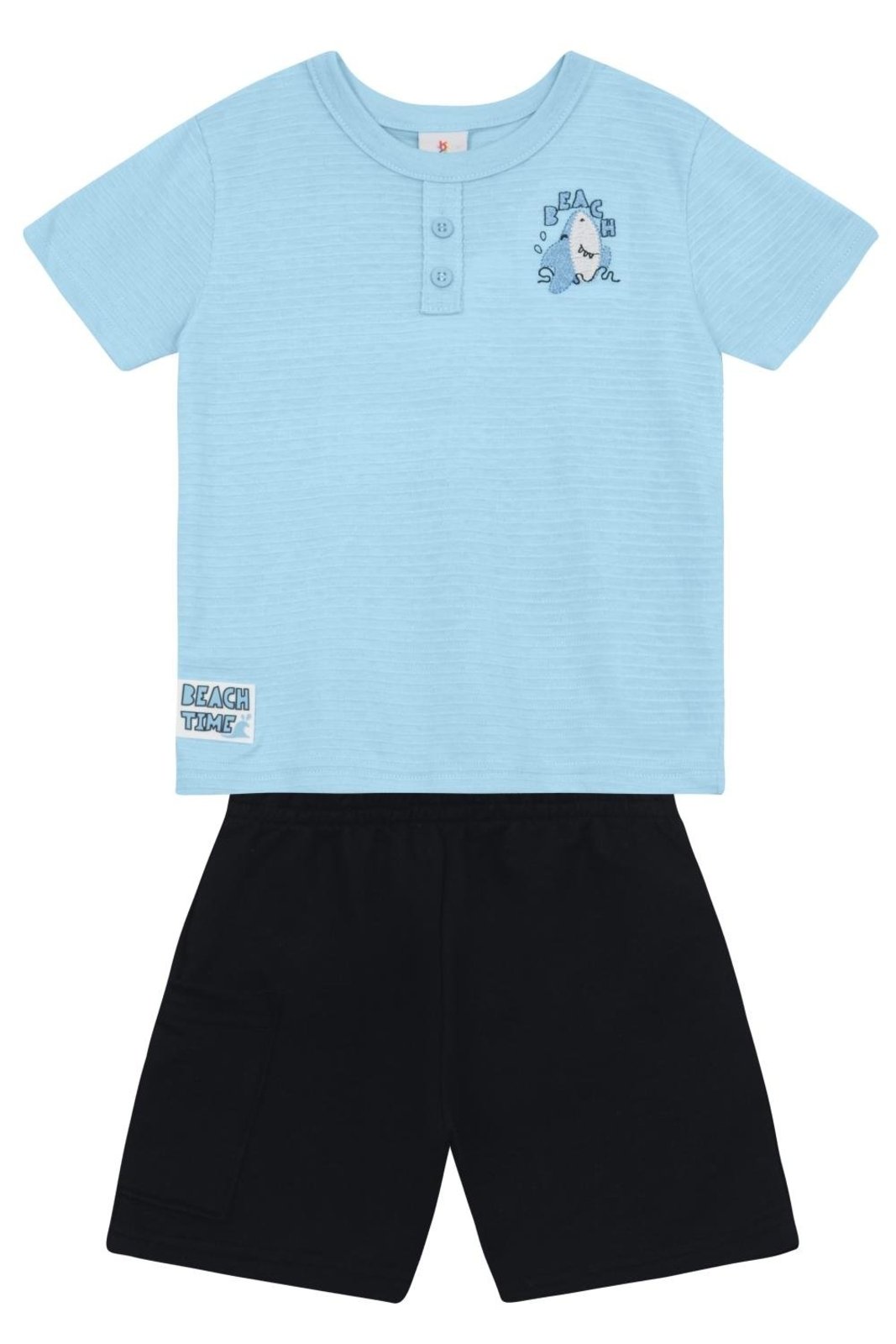 Infantil - Conjunto menino em meia malha Brandili