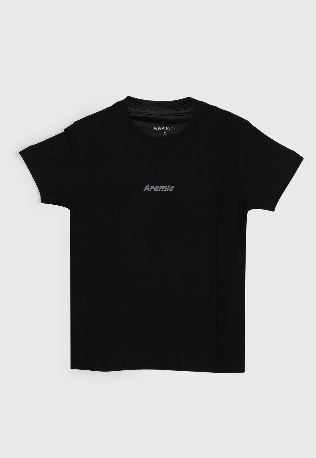 Infantil - Camiseta Aramis Logo Preta