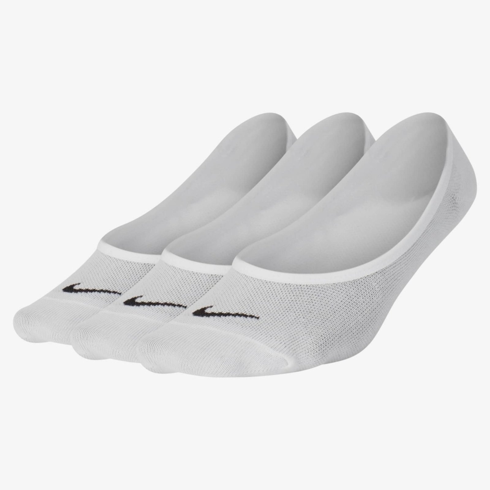Vista 2 Meia Nike Everyday Lightweight branco Nike branco