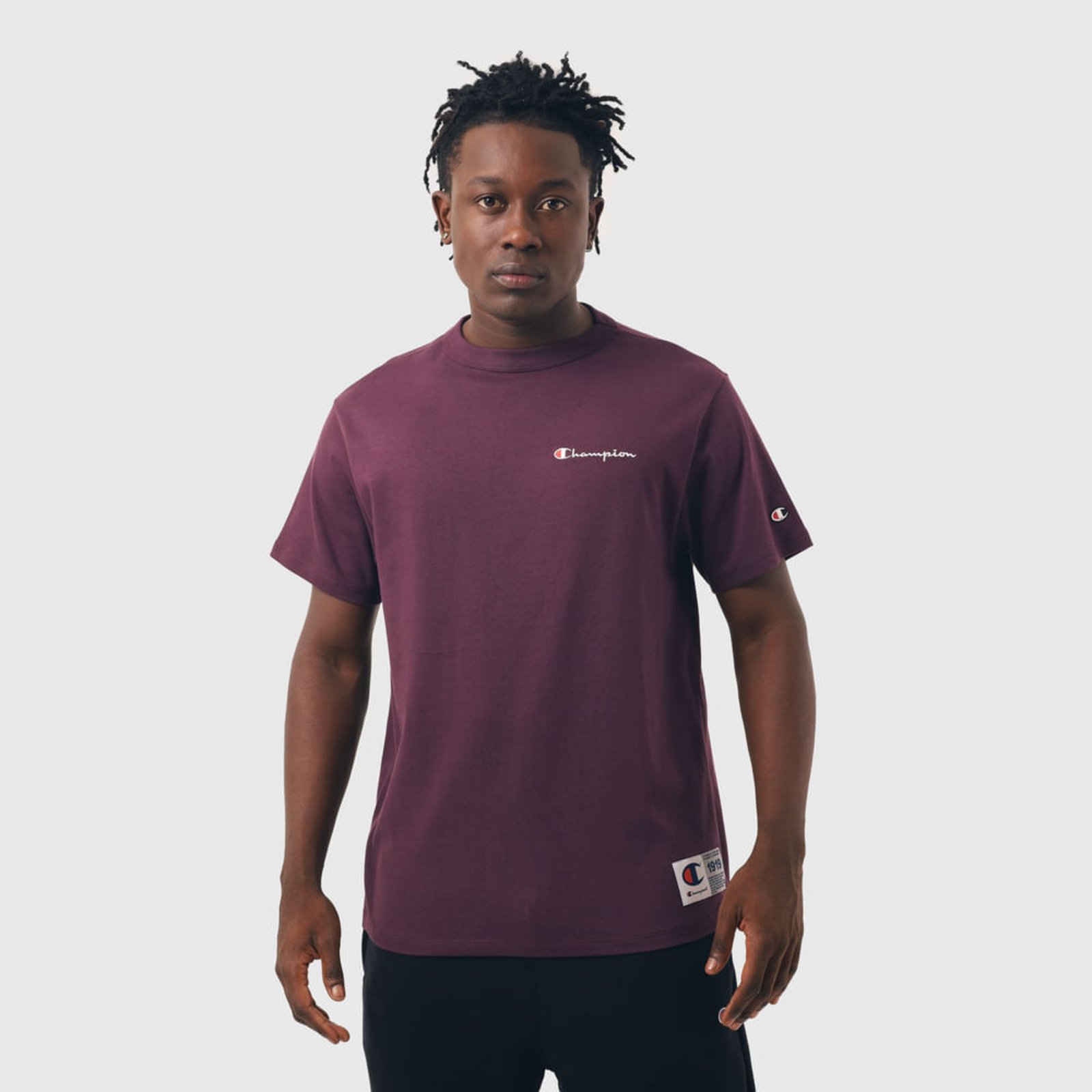 Camiseta Champion Life Mini Logo Script Emb