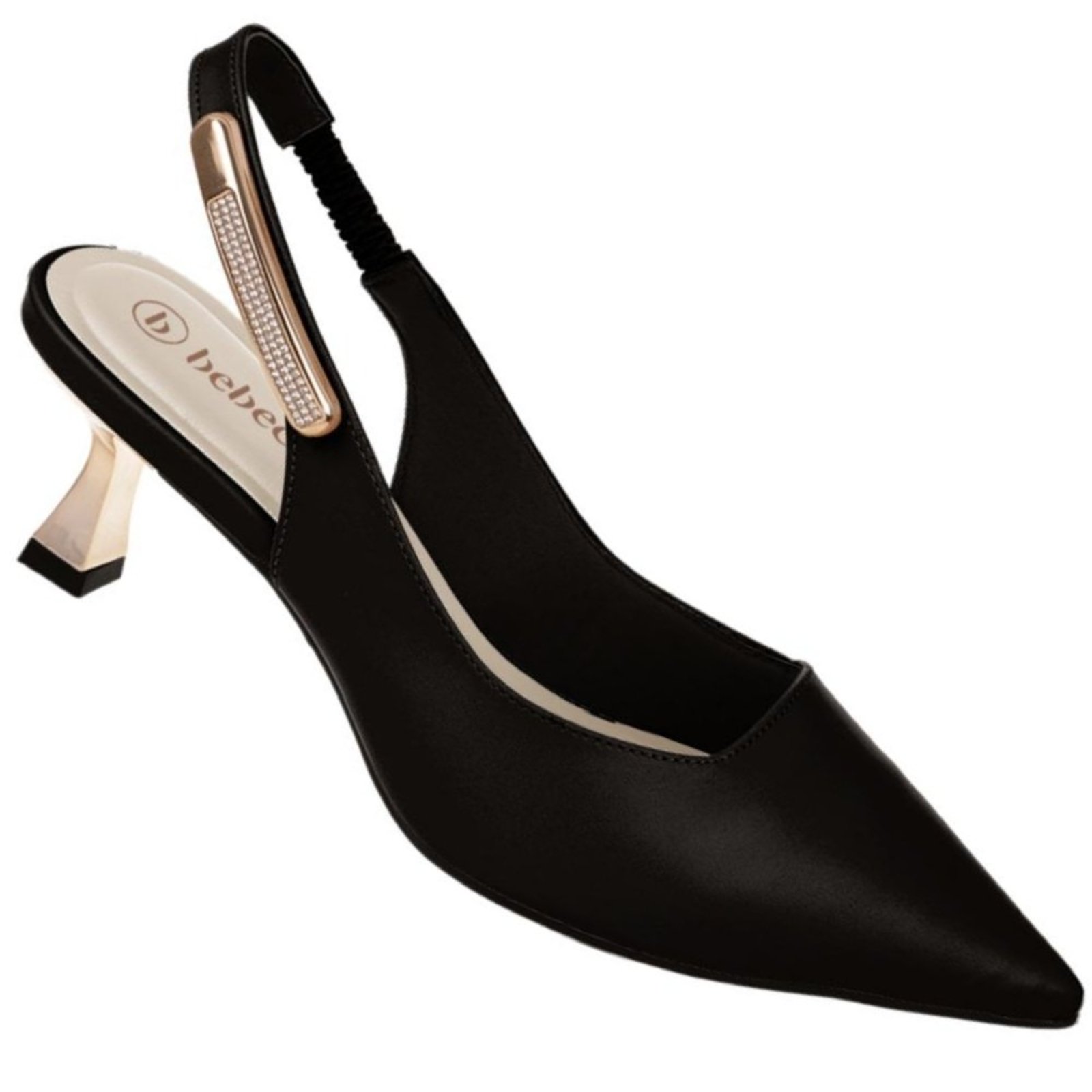 Sapato Scarpin ce Slingback T3814-443 Feminino