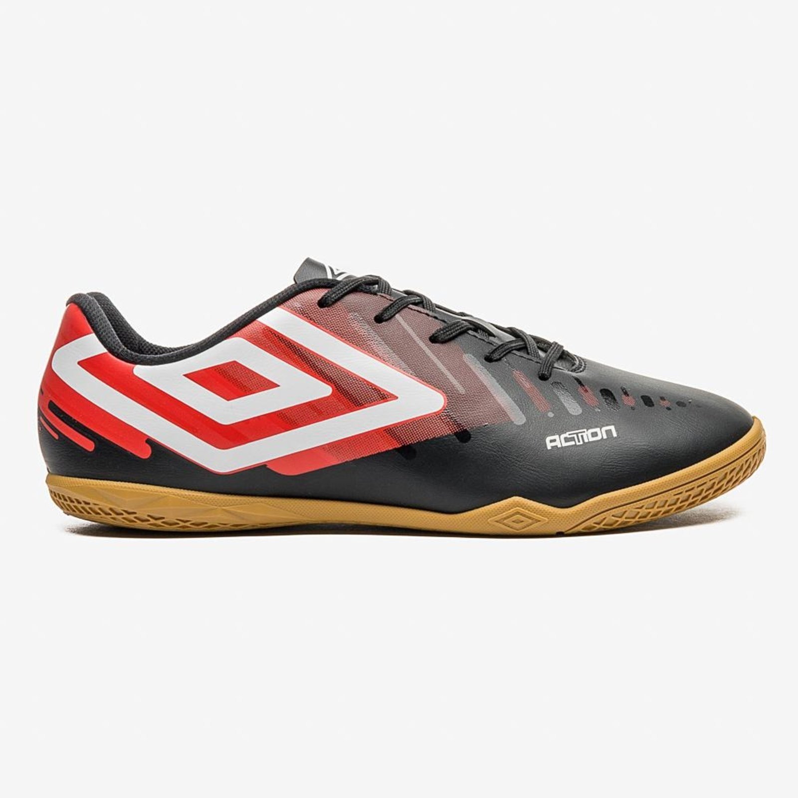 Chuteira Futsal Umbro Action Incolor