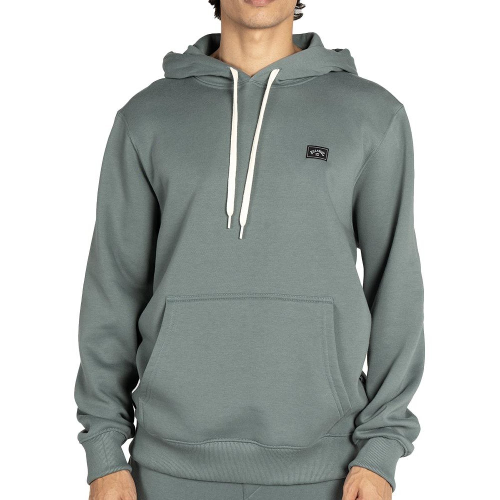 Moletom Billabong Canguru Small Arch Patch WT25 Verde Escuro