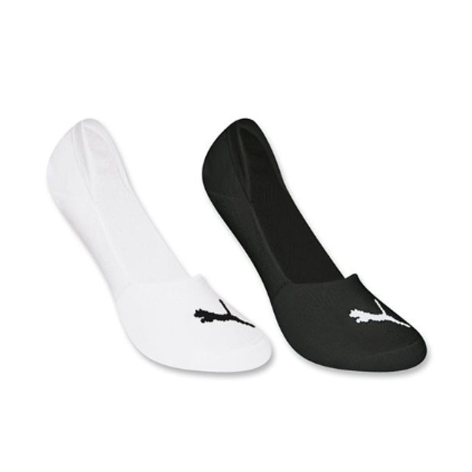 Kit de 2 pares de meias invisível feminina Puma