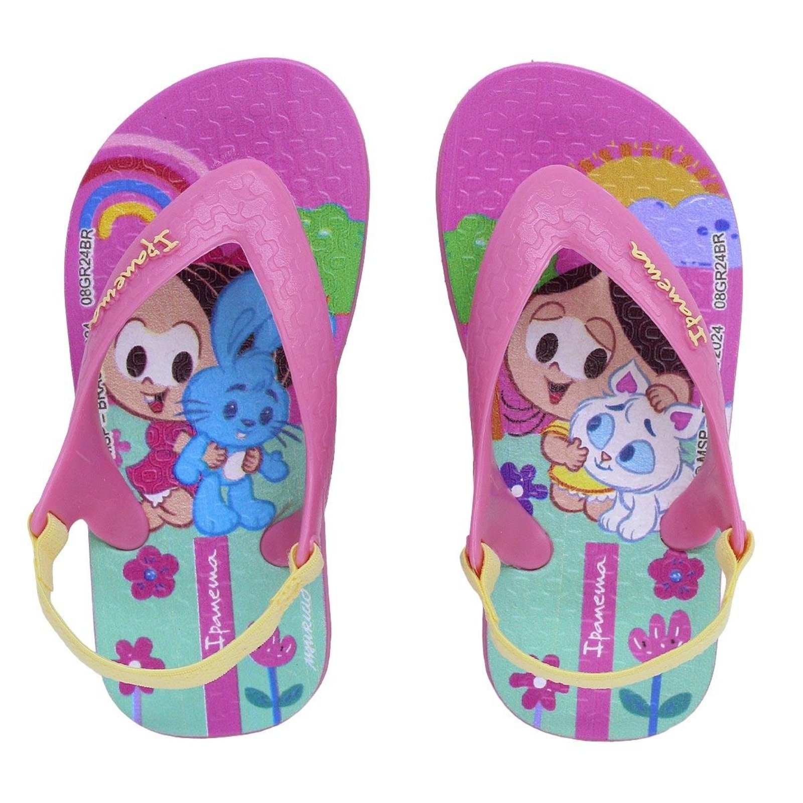 Infantil - Chinelo Menina Ipanema Turma da Monica Rosa