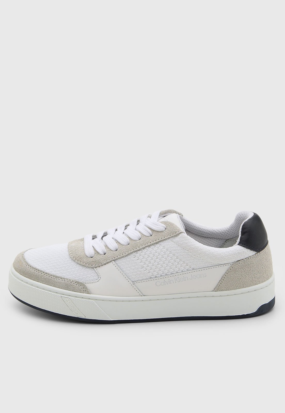 Tênis Masculino Calvin Klein Couro Branco