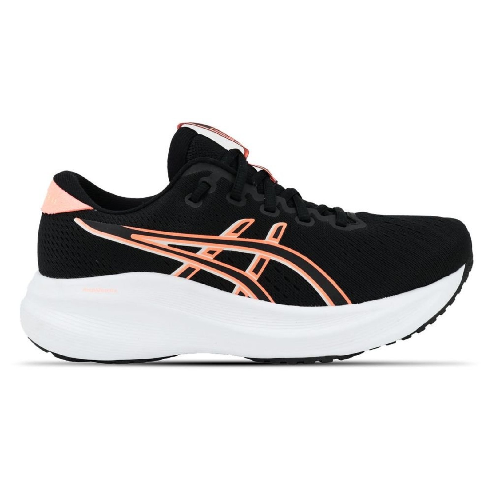 Vista 3 Tênis ASICS GEL-Excite 11 - Feminino - Preto/Rosa preto rosa ASICS preto rosa