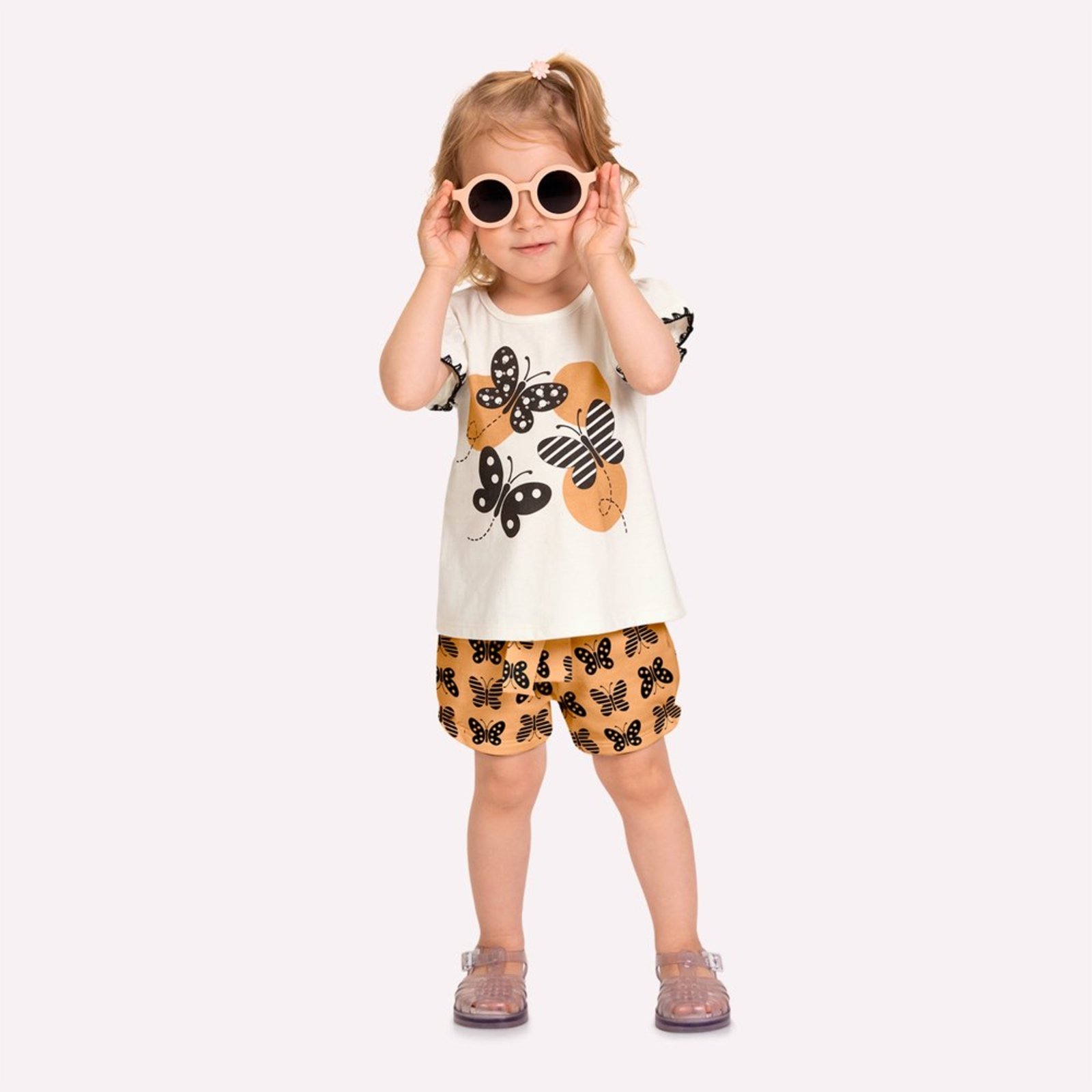 Infantil - Conjunto Menina Borboletas Kyly