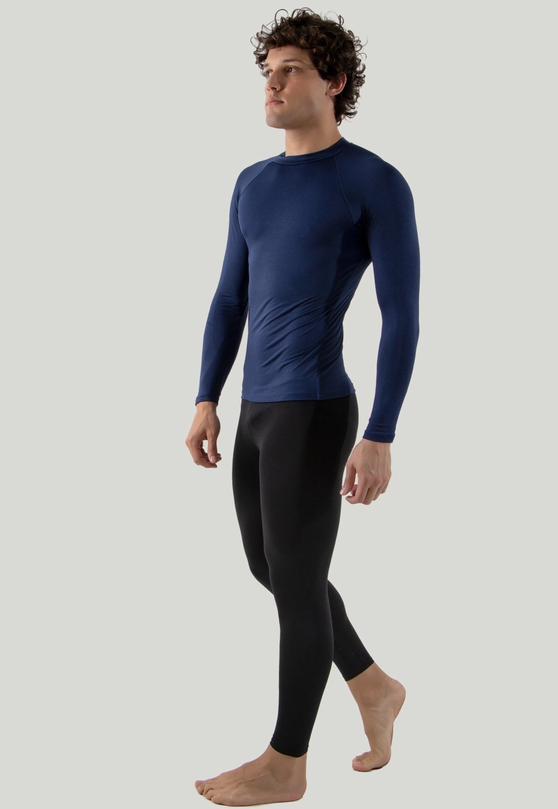 Camisa Térmica Segunda Pele Diluxo Blusa Masculina Azul Marinho