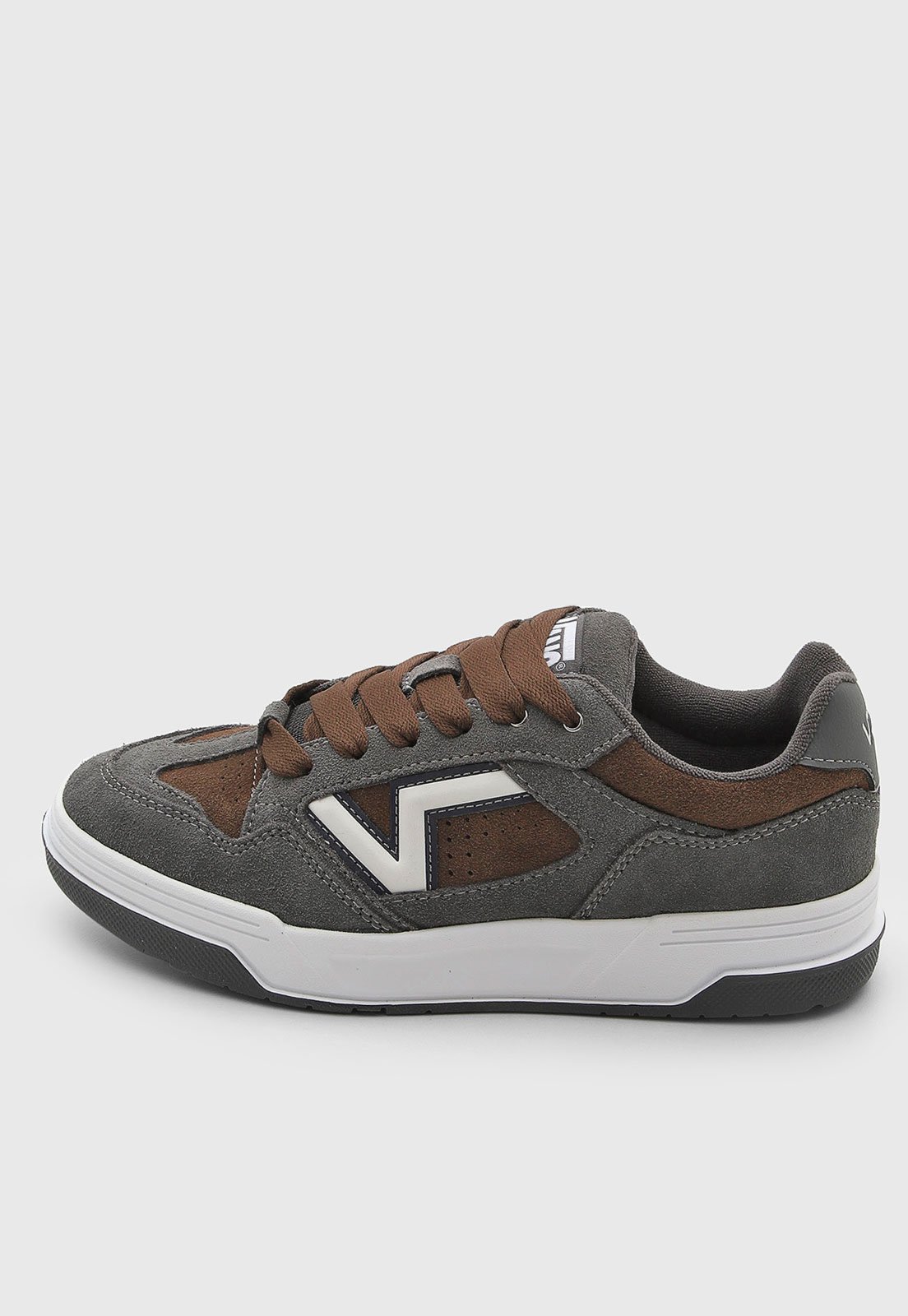 Tênis Masculino Vans Ua Upland Couro Cinza