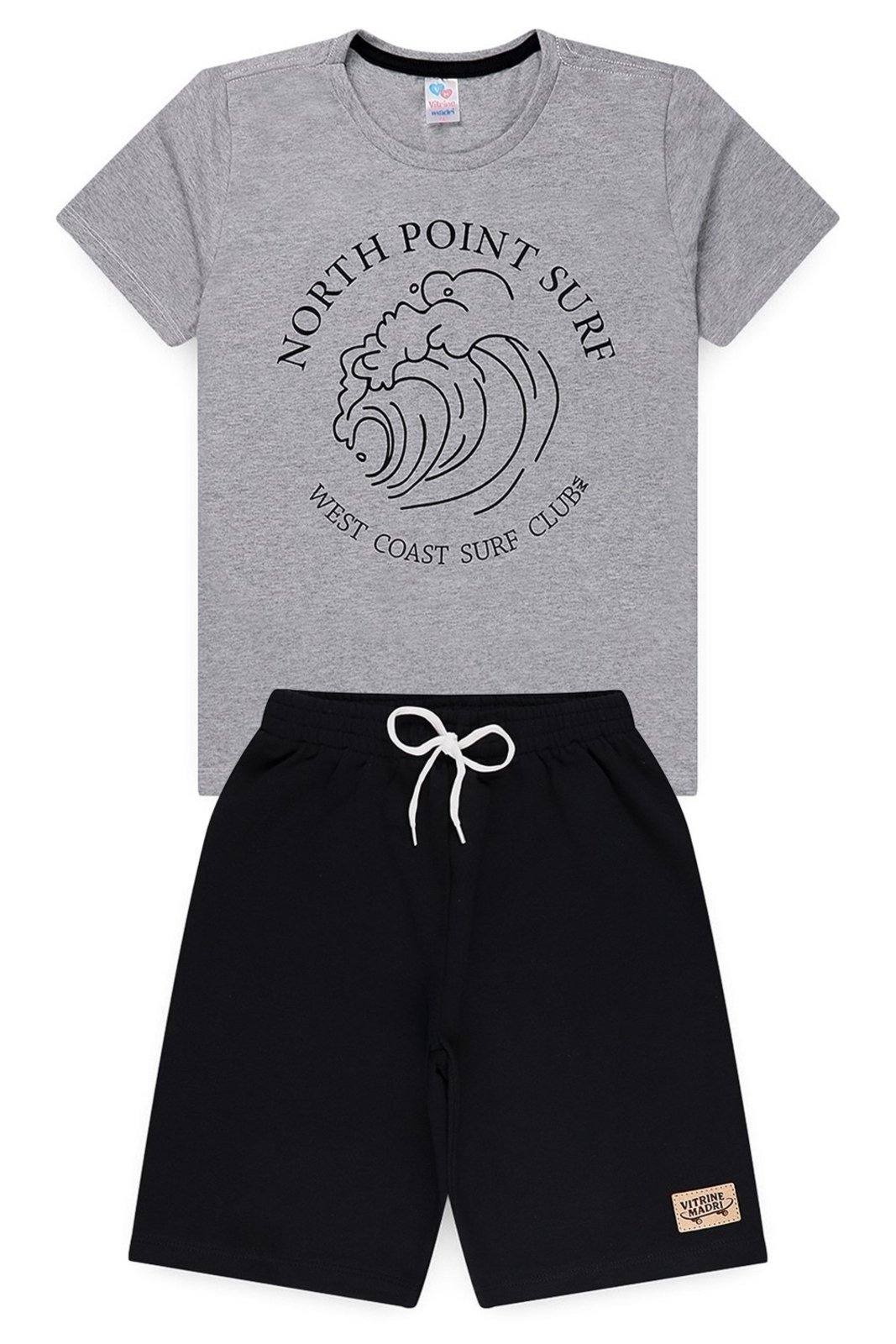 Infantil - Conjunto Juvenil Verão Masculino West Coast Surf