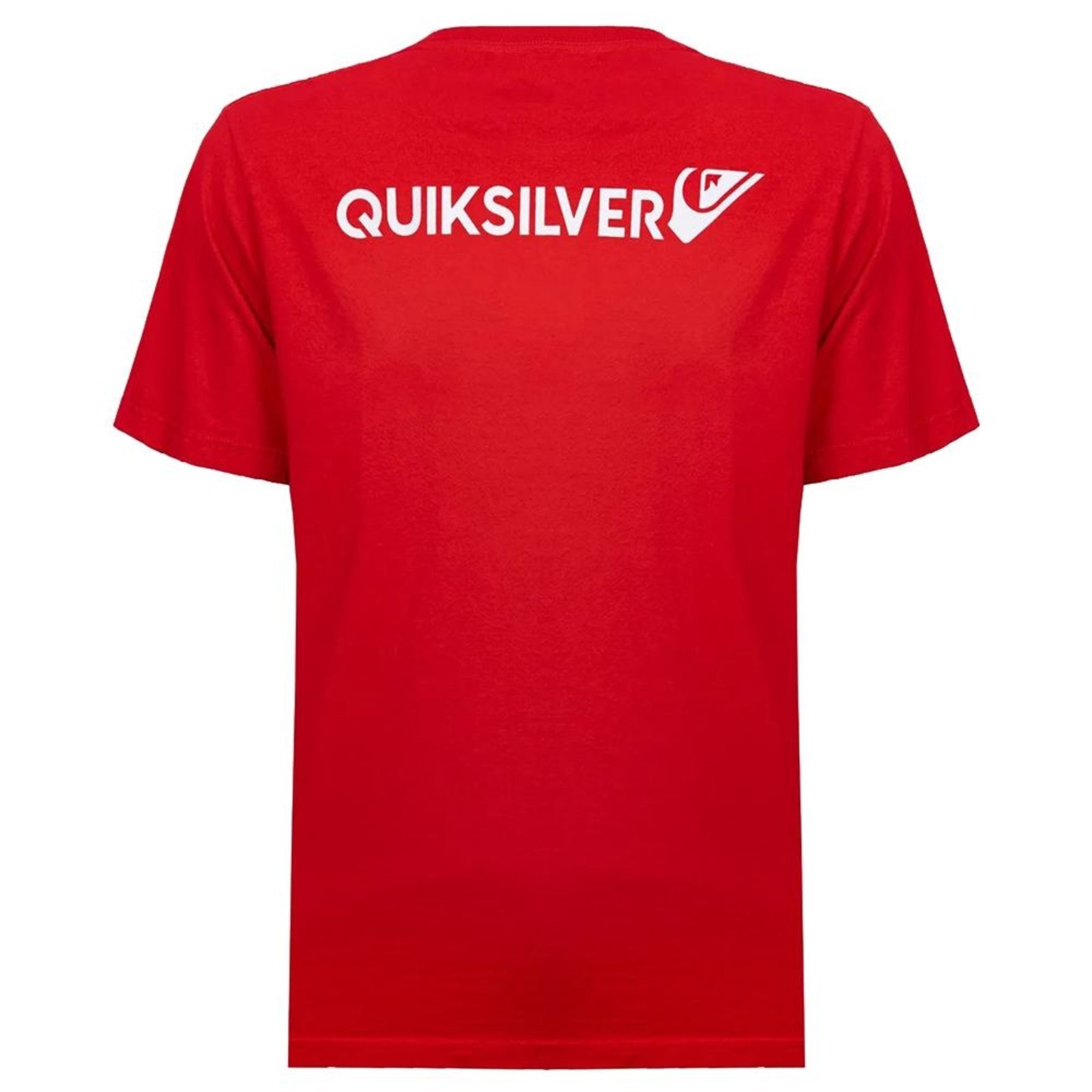 Camiseta Quiksilver Emb Square SM26 Masculina Vermelho