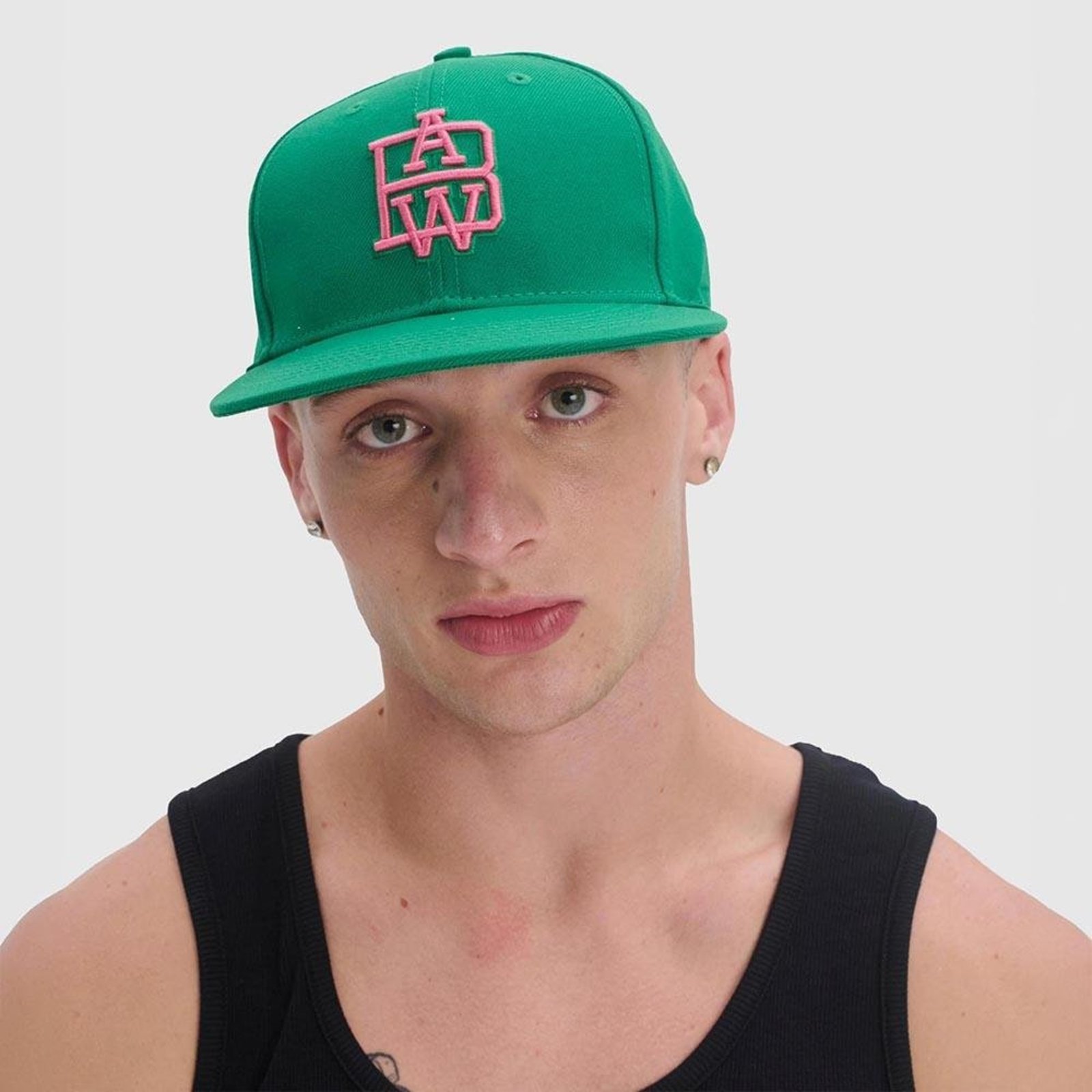 Boné Fitted Baw Field Verde
