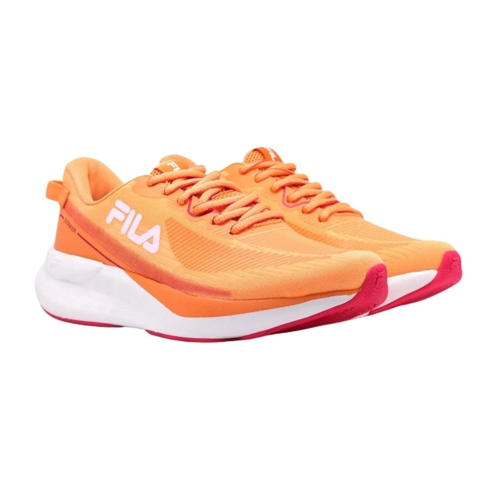 Vista 3 Tênis Fila Striker Feminino laranja Fila laranja