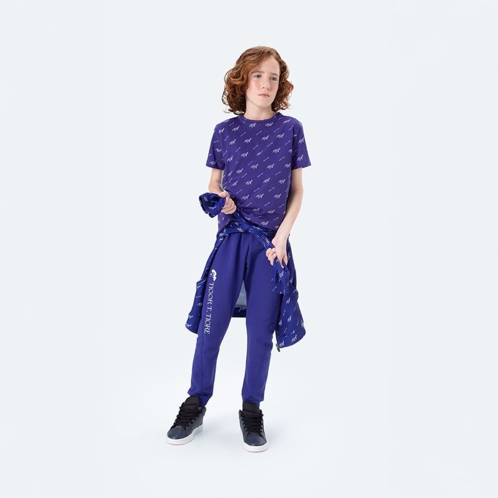 Infantil - Camiseta Manga Curta Menino Tigor T. Tigre
