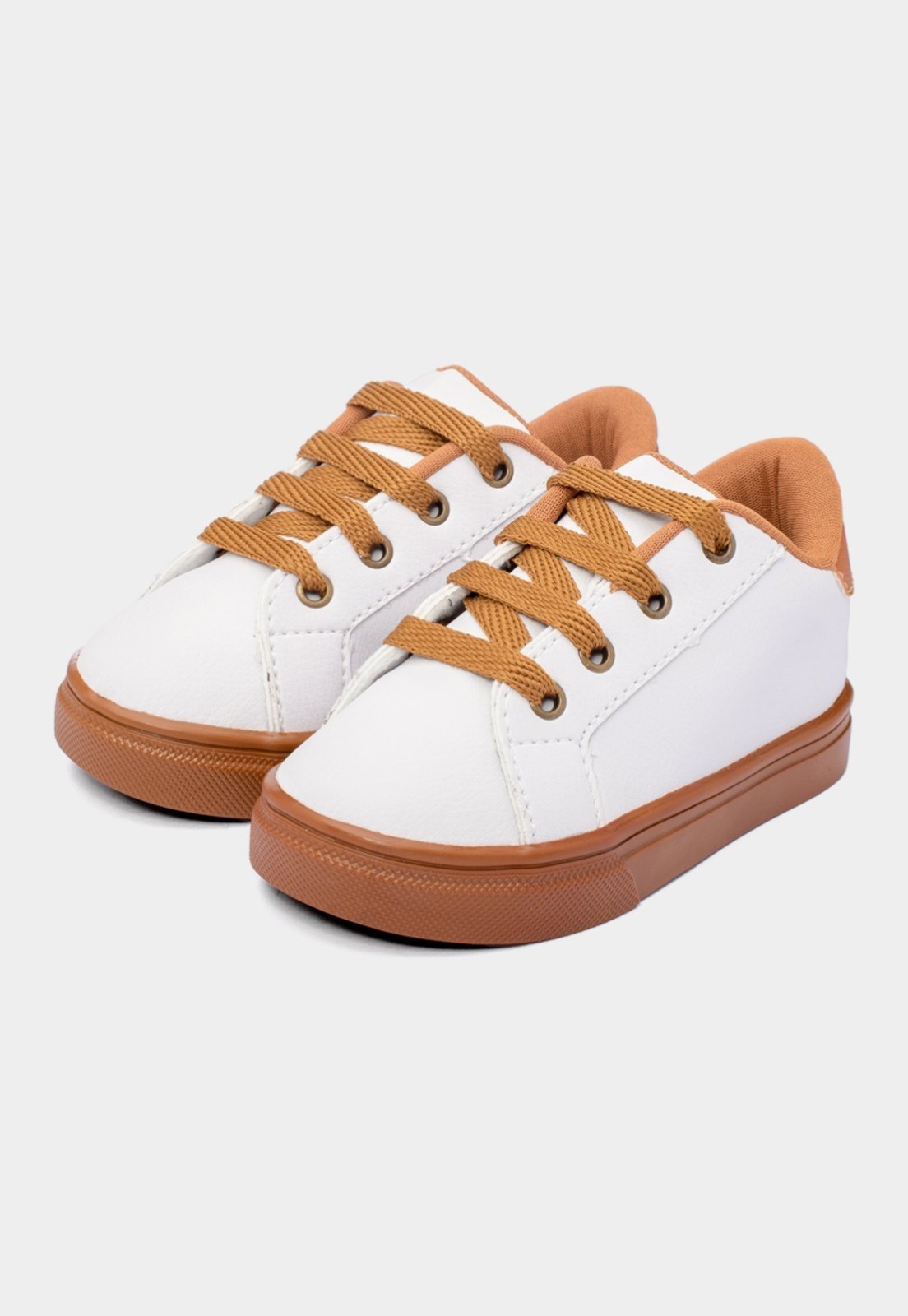 Infantil – Tenis Casual Menino Funfy Baby Leve 3061M Branco
