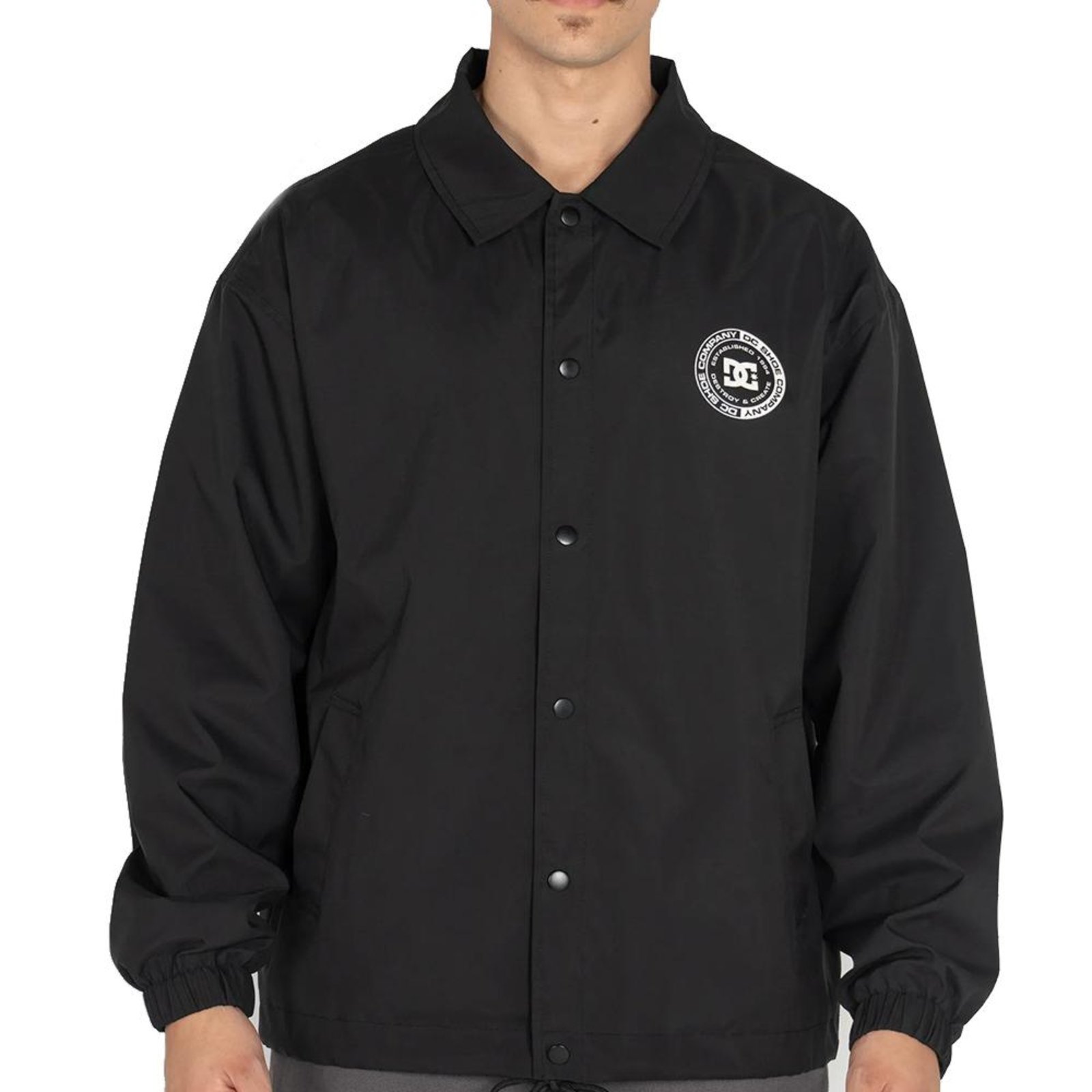 Jaqueta DC Shoes Corpo Coach WT26 Masculina Preto