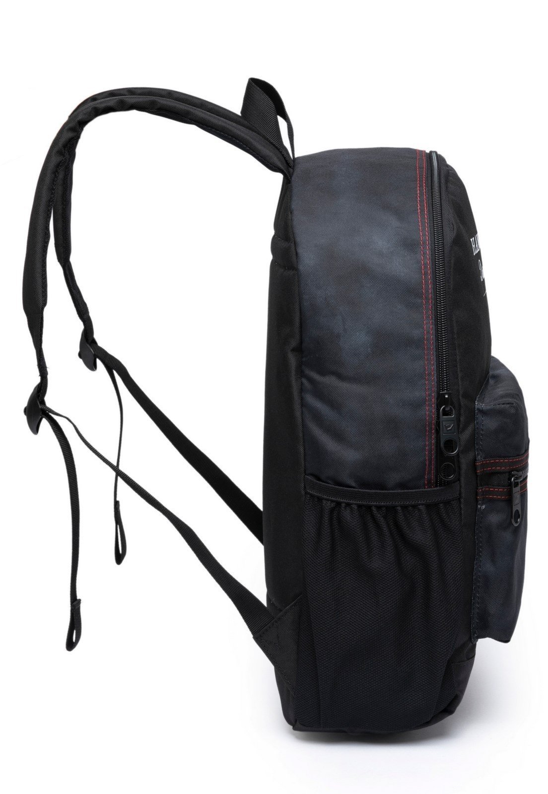 Vista 3 Mochila Masculina Hang Loose Faculdade Casual Reforçada Espaçosa preto Hang Loose preto