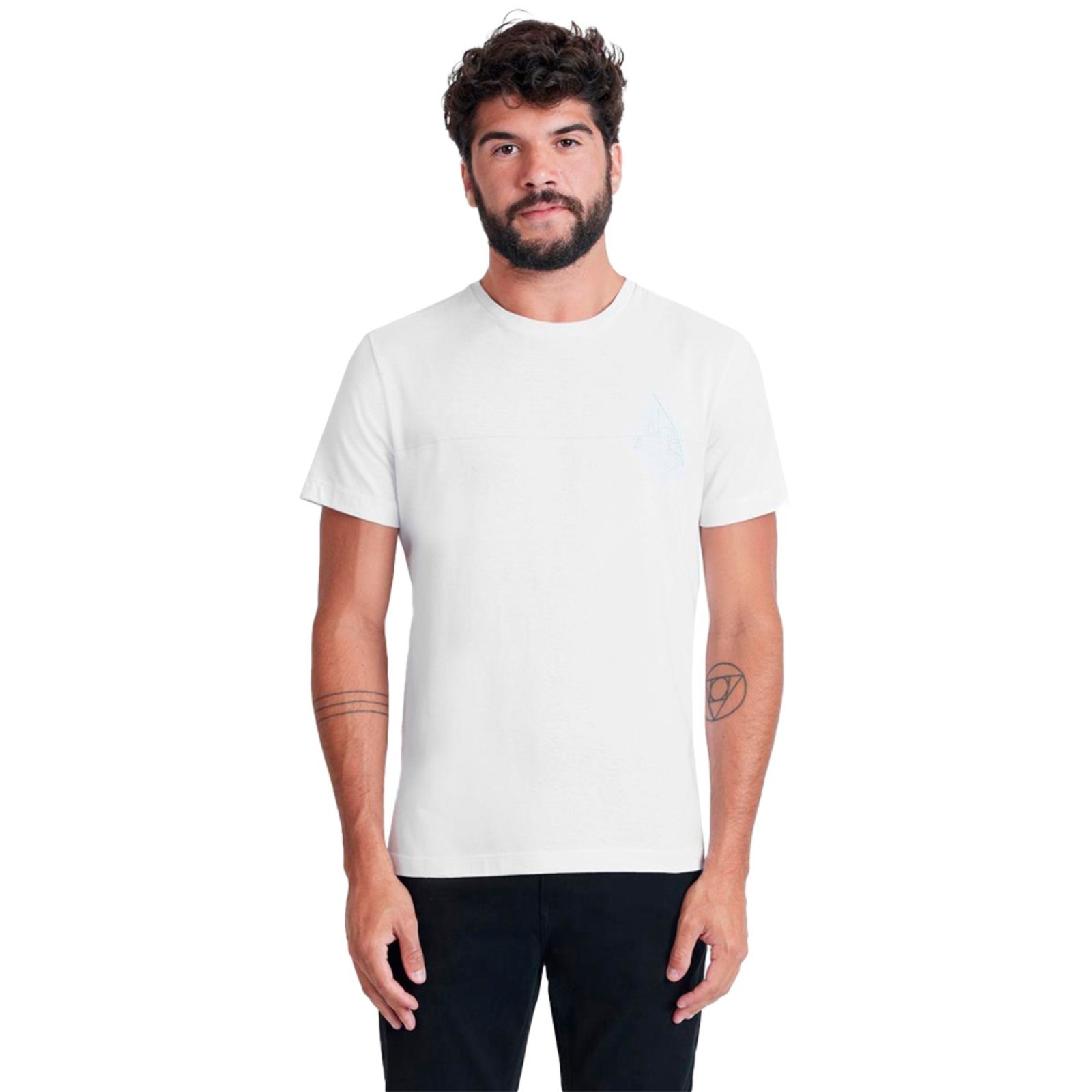 Camiseta Aramis Letters IN23 Branco Masculino