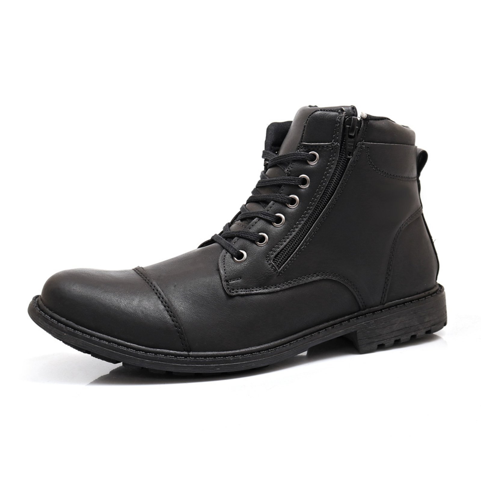 Bota Masculina Bredeni Abertura com Zíper Preto