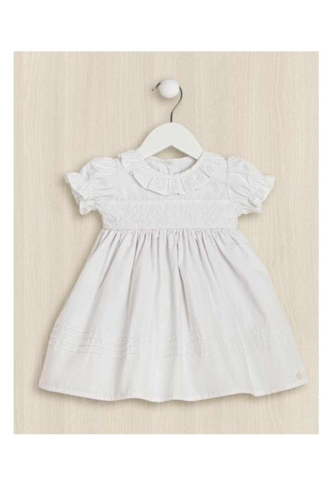 Infantil - Vestido Batizado Anjos Baby 1 Branco