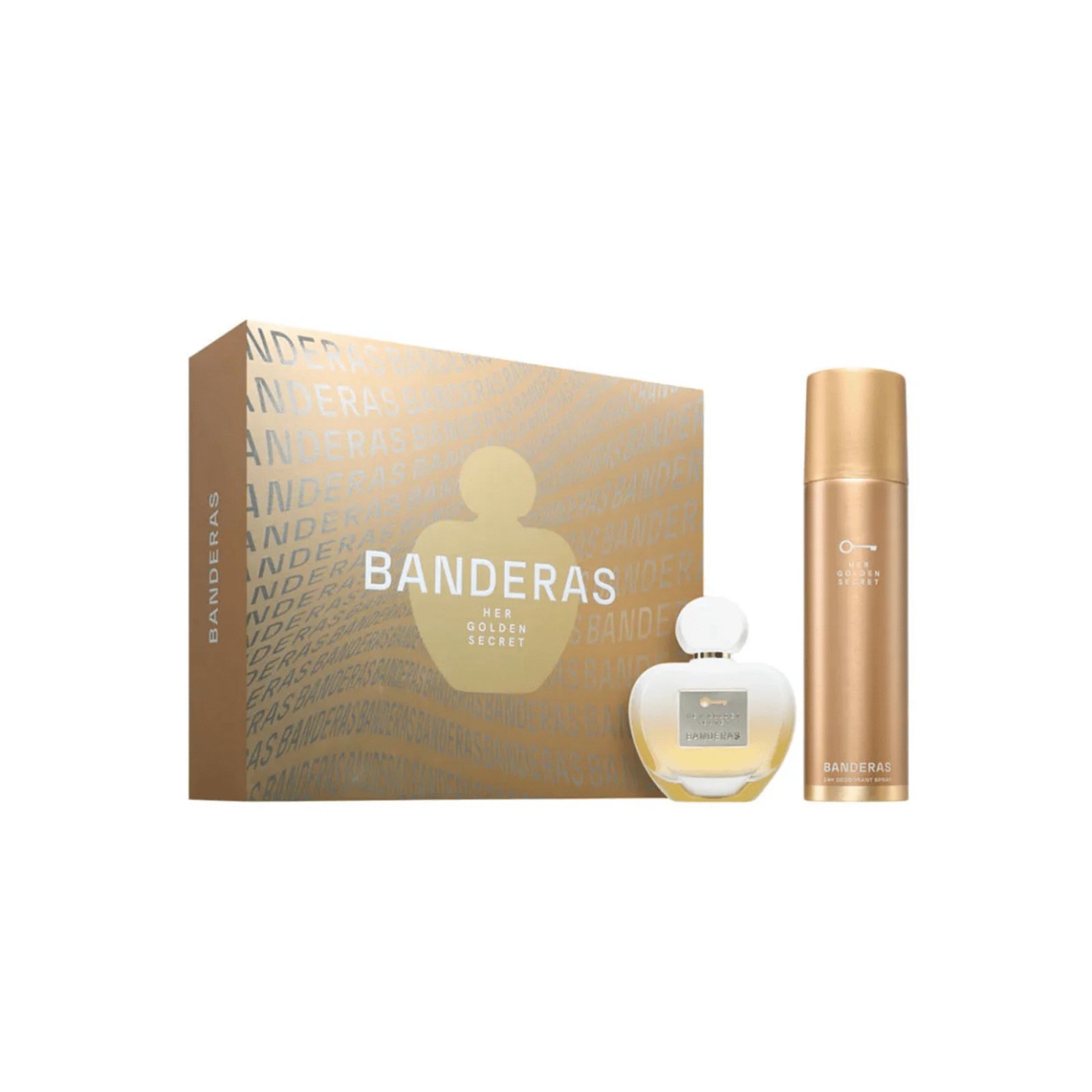 Banderas Kit Her Golden Secret + Desodorante
