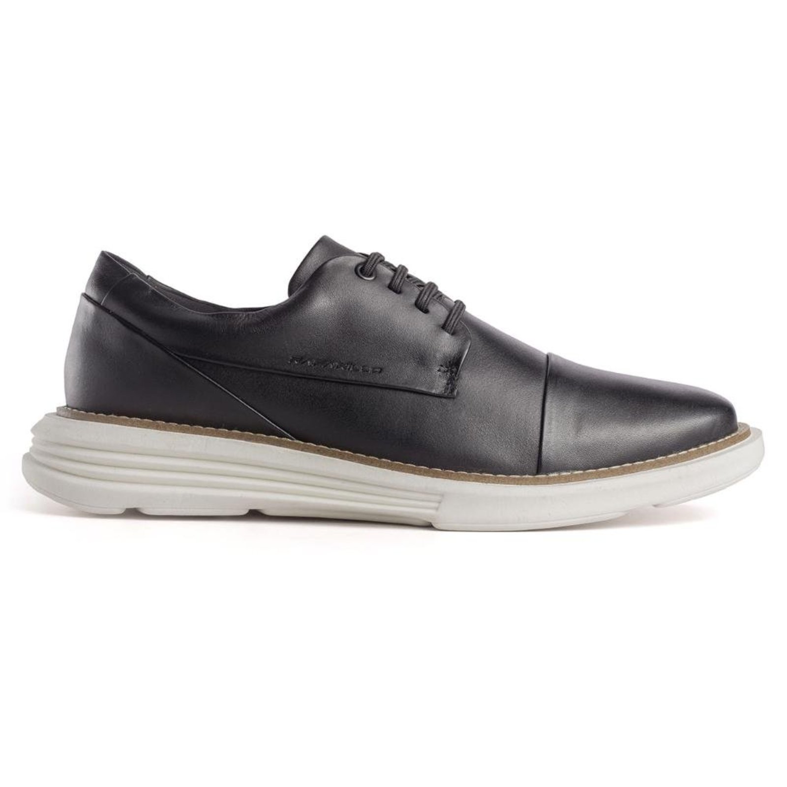 Sapato Atlas 12701 Couro Preto Masculino Rafarillo Preto