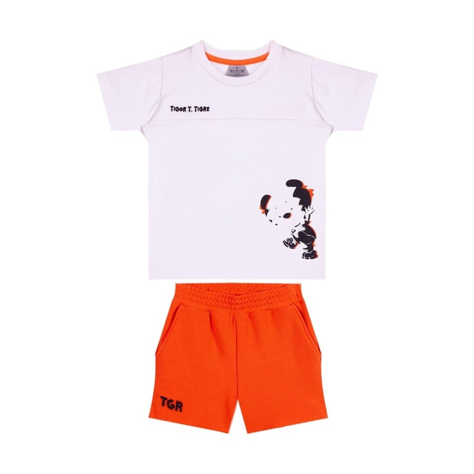 Infantil - Conjunto Curto Masculino Tigor T. Tigre