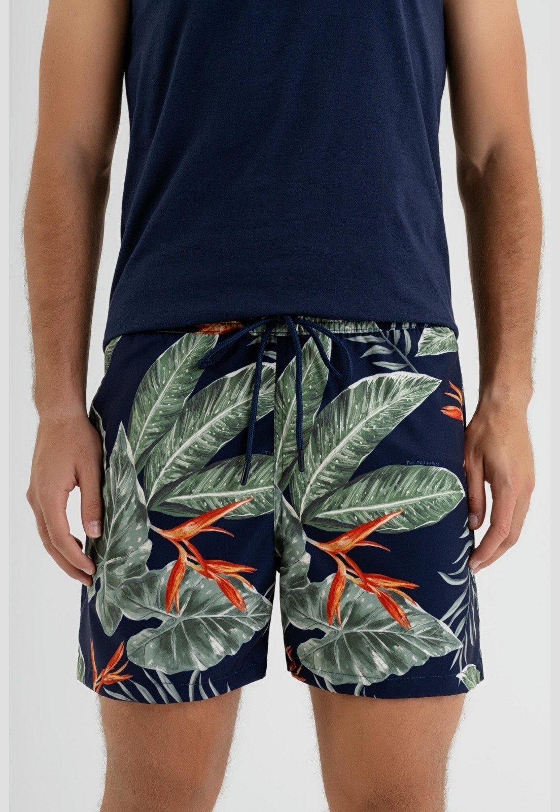 Shorts Masculino Microfibra The Philippines Azul Marinho