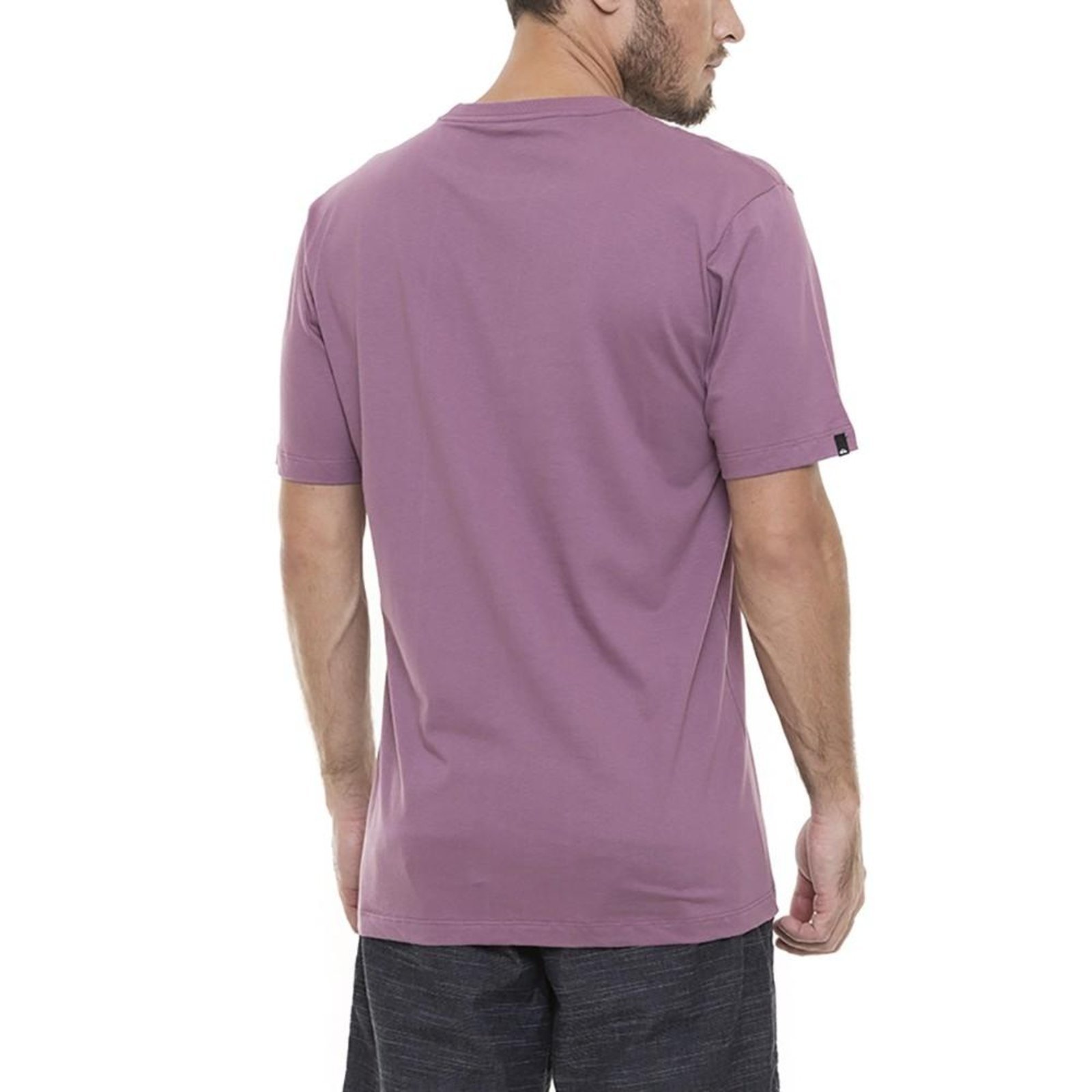 Camiseta Quiksilver Heritageo SM23 Masculina Roxo