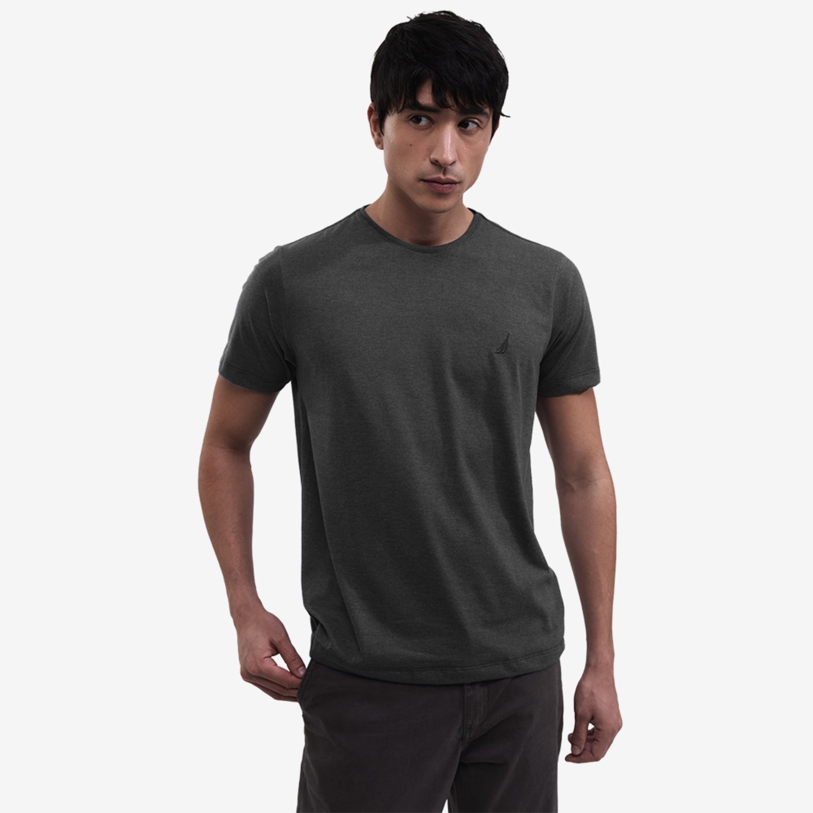 Camiseta Nautica Manga Curta Vellutato Peletizada Mescla