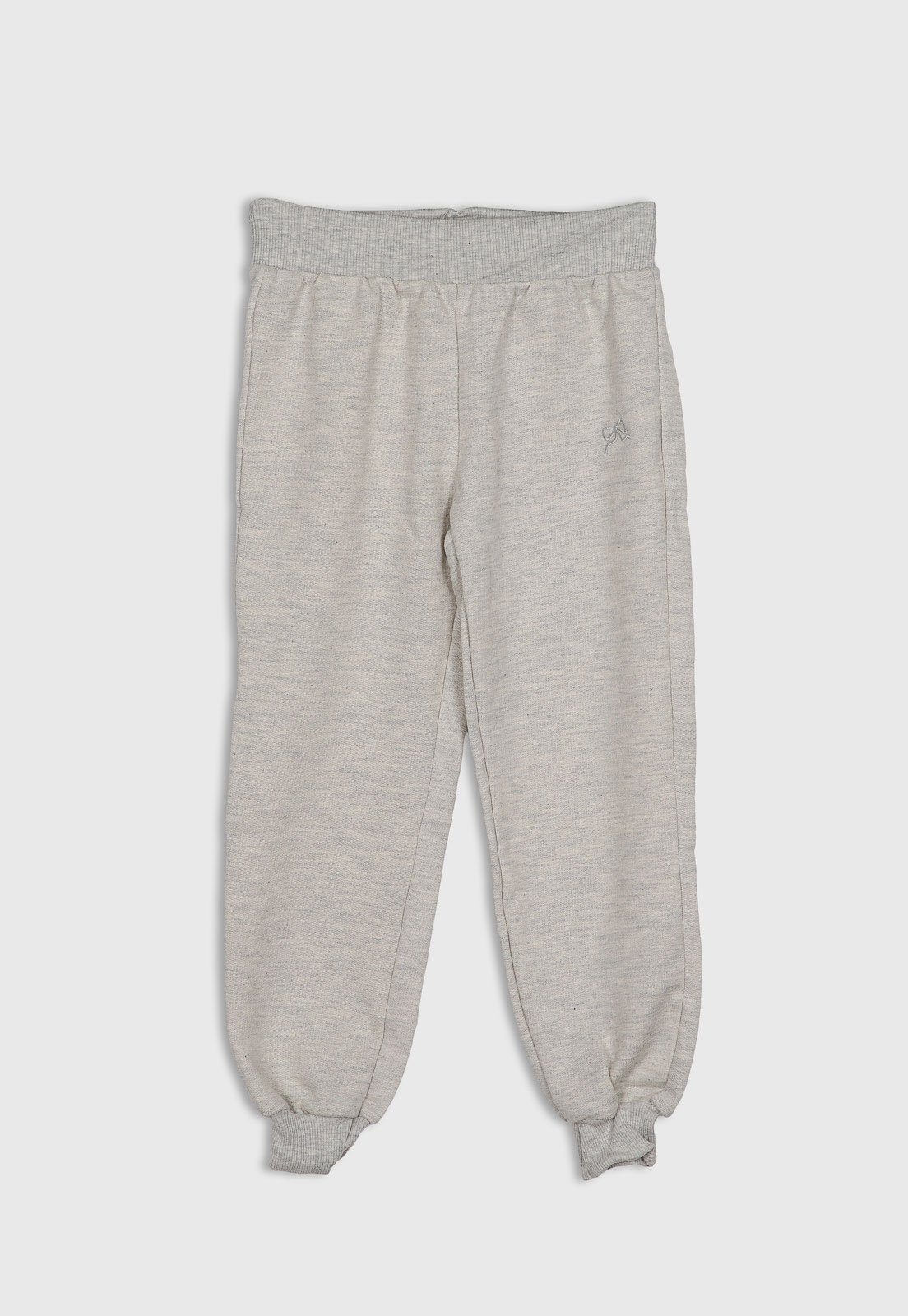 Infantil - Calça Brandili Barra com Punhos Cinza