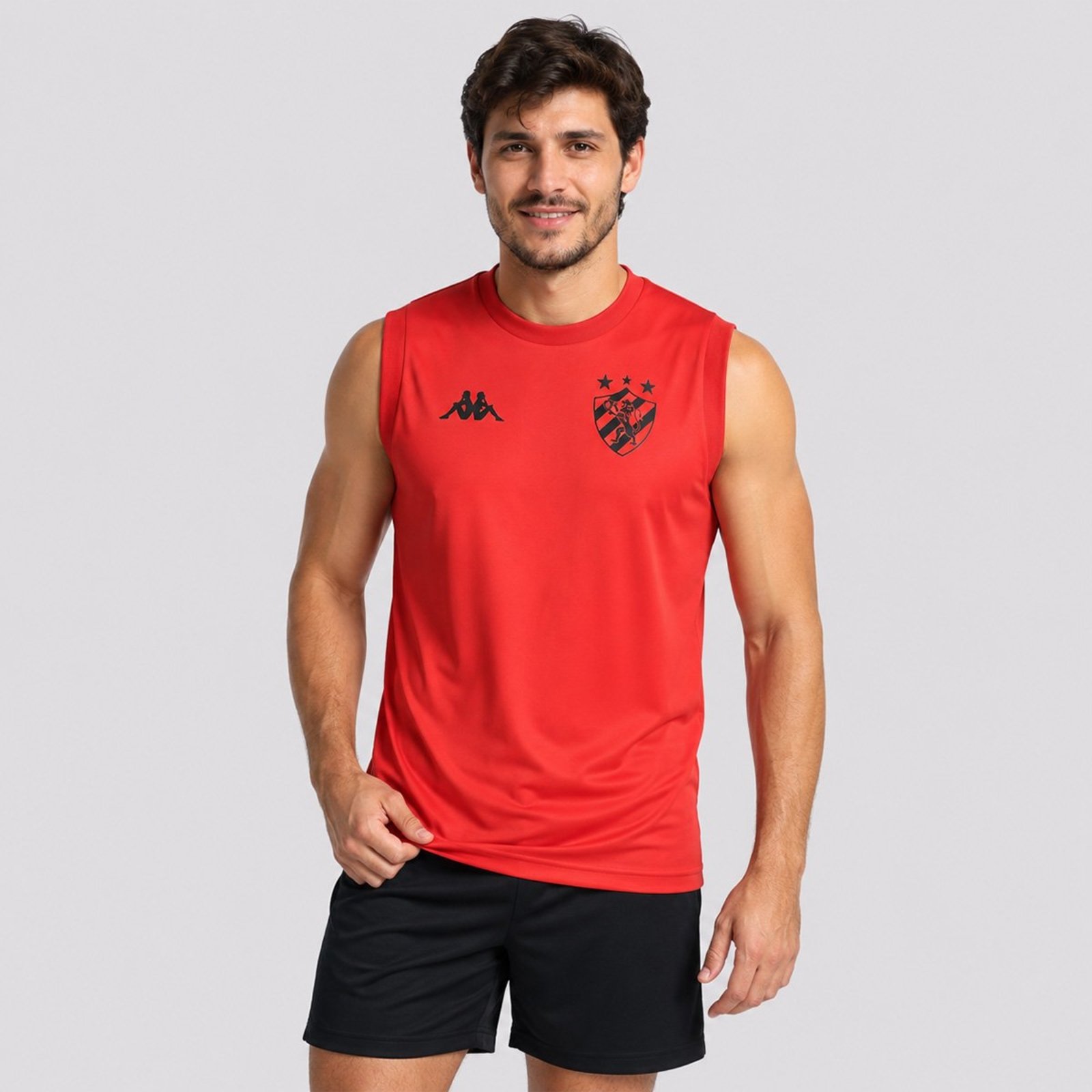 Regata Kappa Sport Recife Supporter Essence 2026 Vermelha