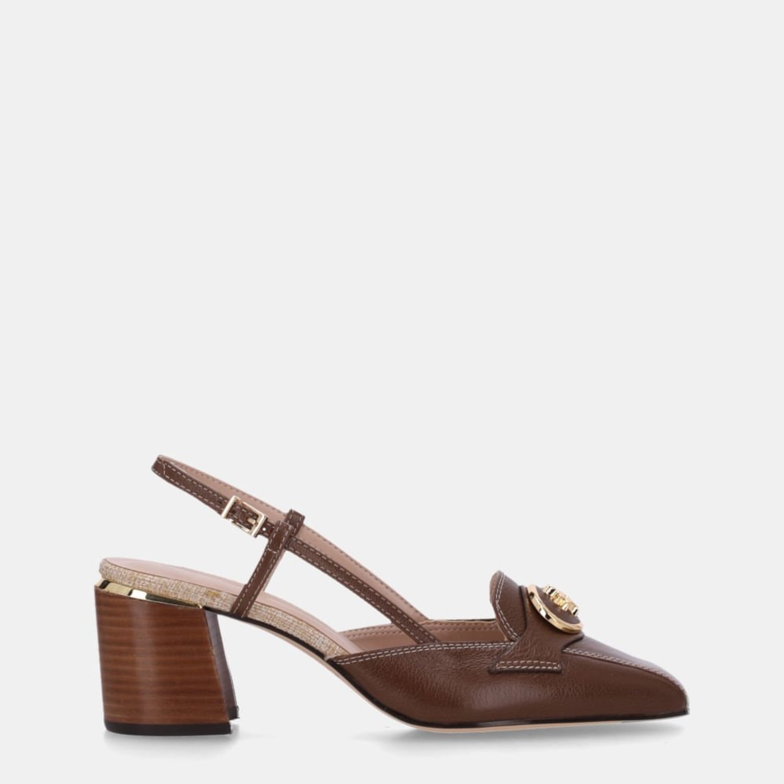 Slingback Atacama Espresso - 60770007 Luz da Lua