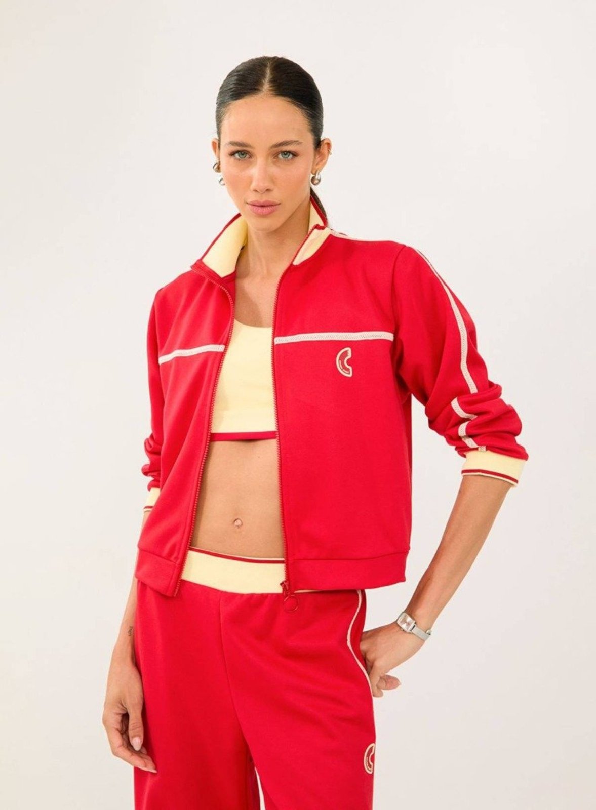 JAQUETA COLCCI 325700482 VERMELHO OLIMPIADAS G