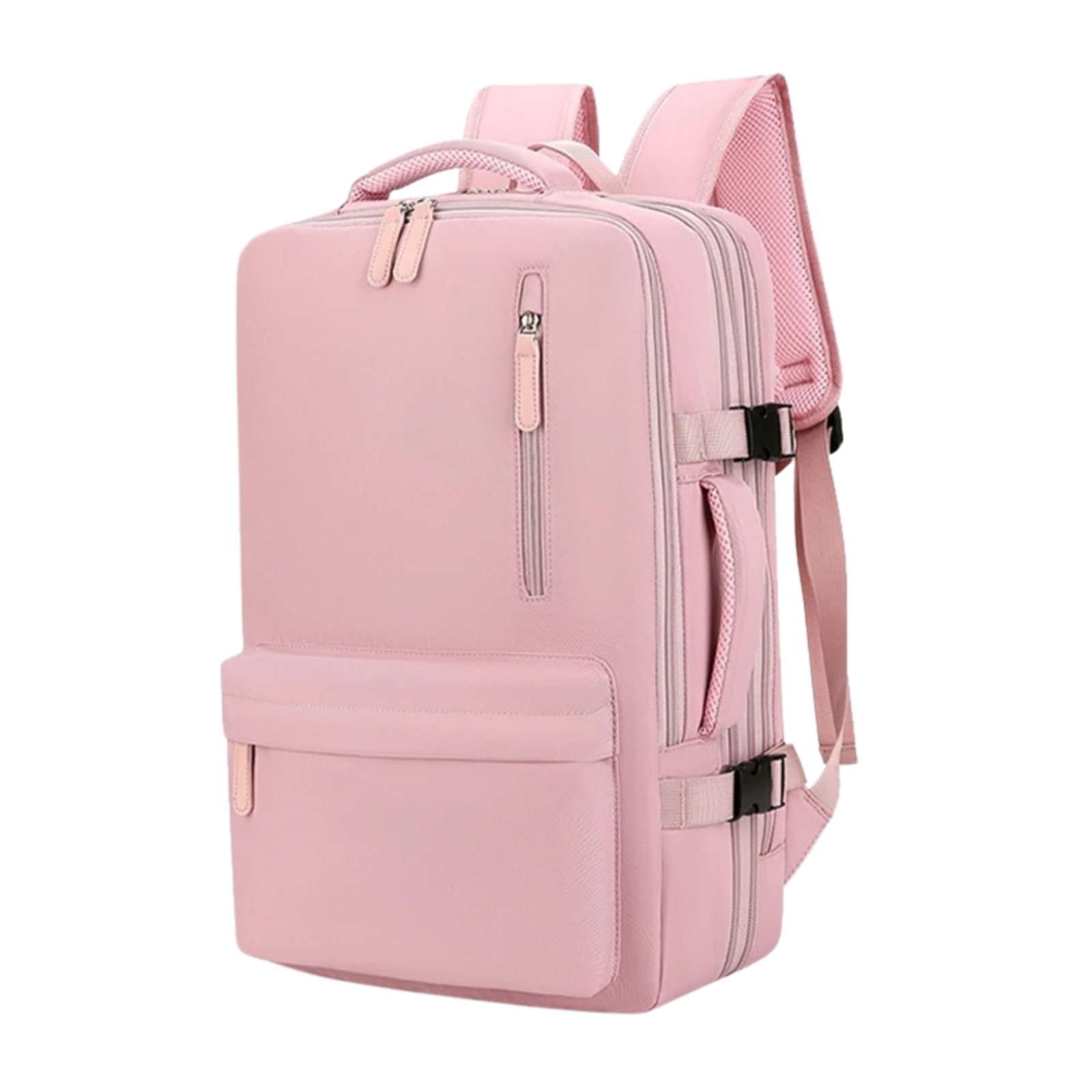 Mochila Executiva Grande Para Viagem Impermeável Reforçada – Rosa