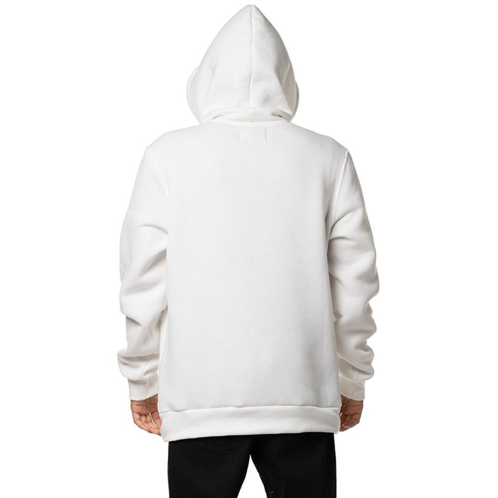 Moletom Quiksilver Canguru Quik Box 305G WT24 Branco
