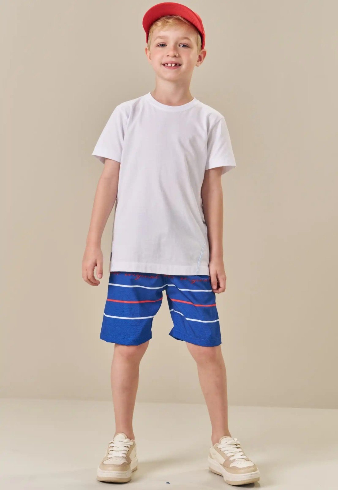 Vista 3 Infantil - Conjunto Menino Camiseta Lucboo 10 Kukiê unico Kukiê unico