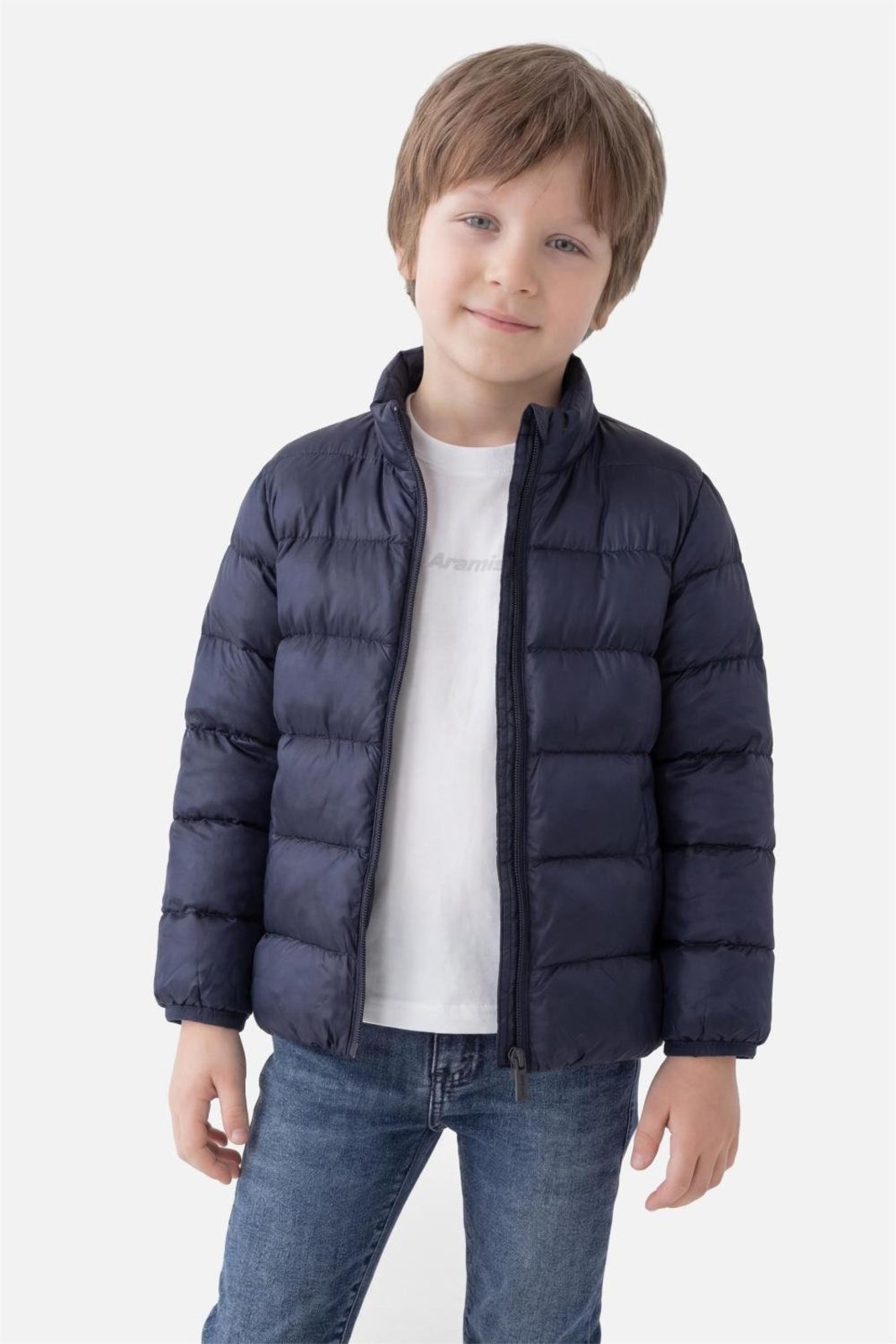 Infantil - Jaqueta Aramis Puffer Rip Stop Marinho